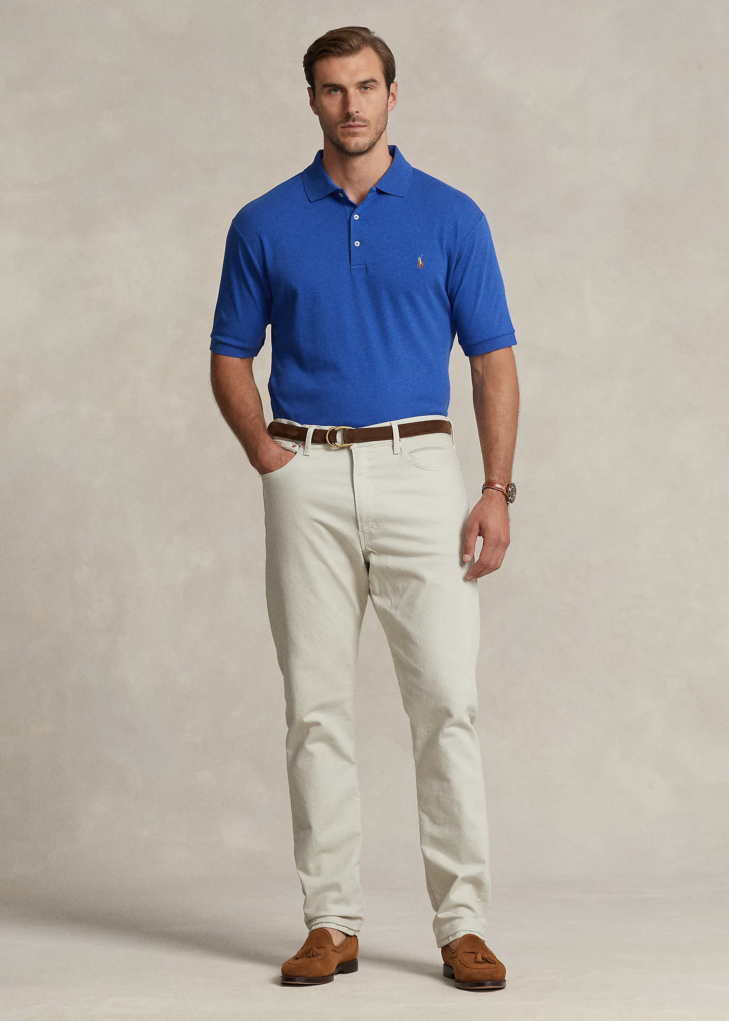 Soft Cotton Polo Shirt