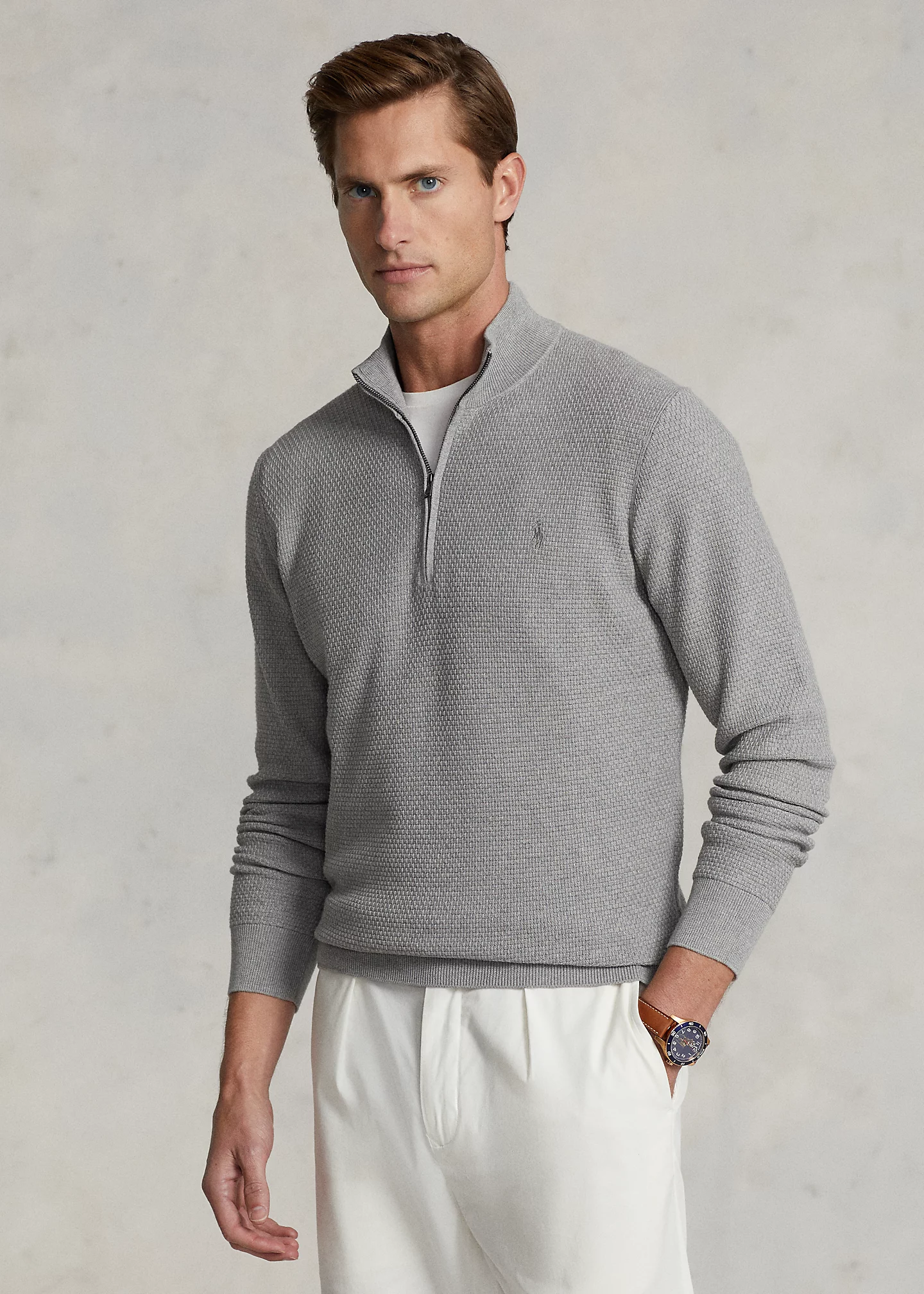 Performance Quarter-Zip Sweater