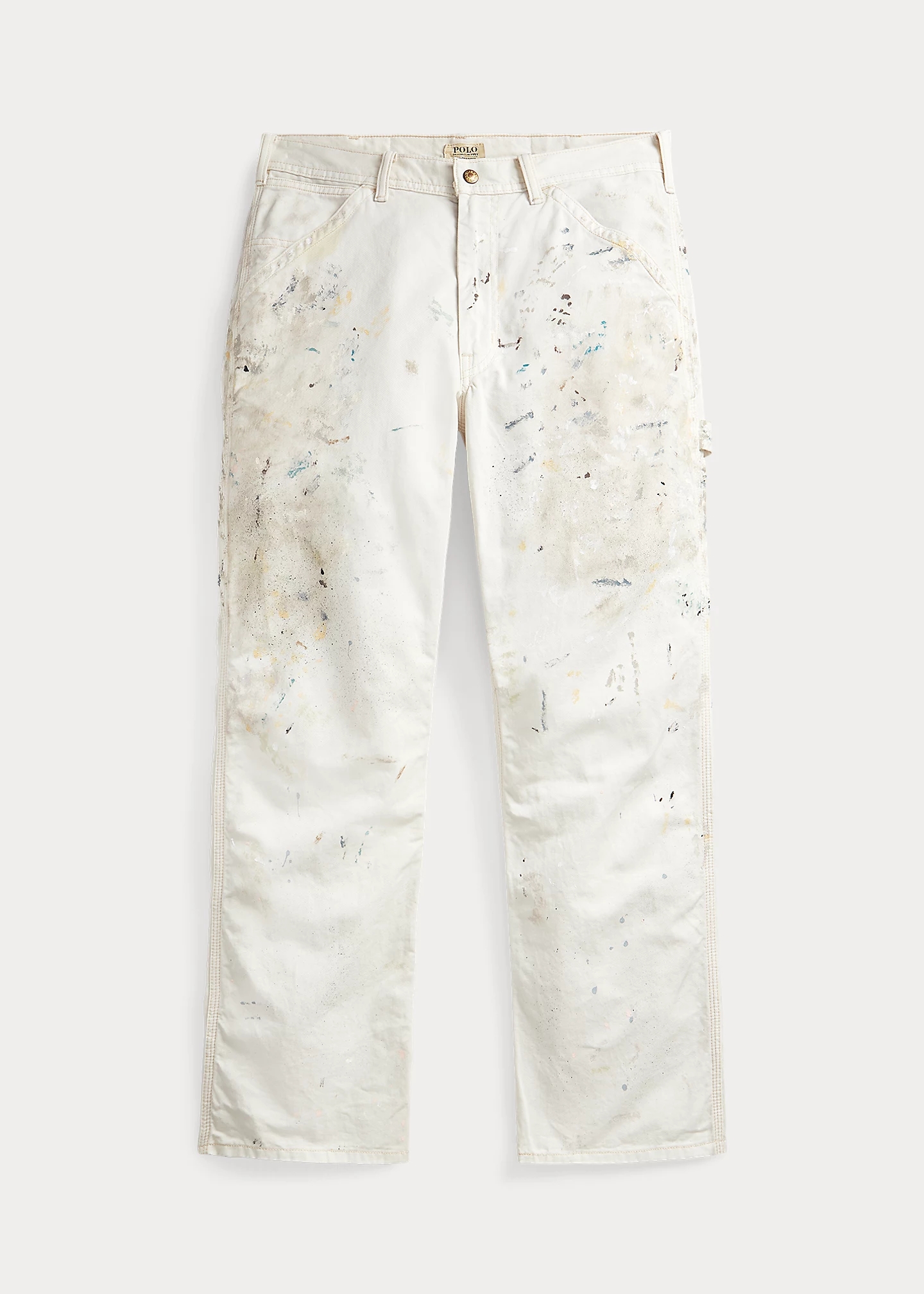 Relaxed Fit Painted Carpenter Jean