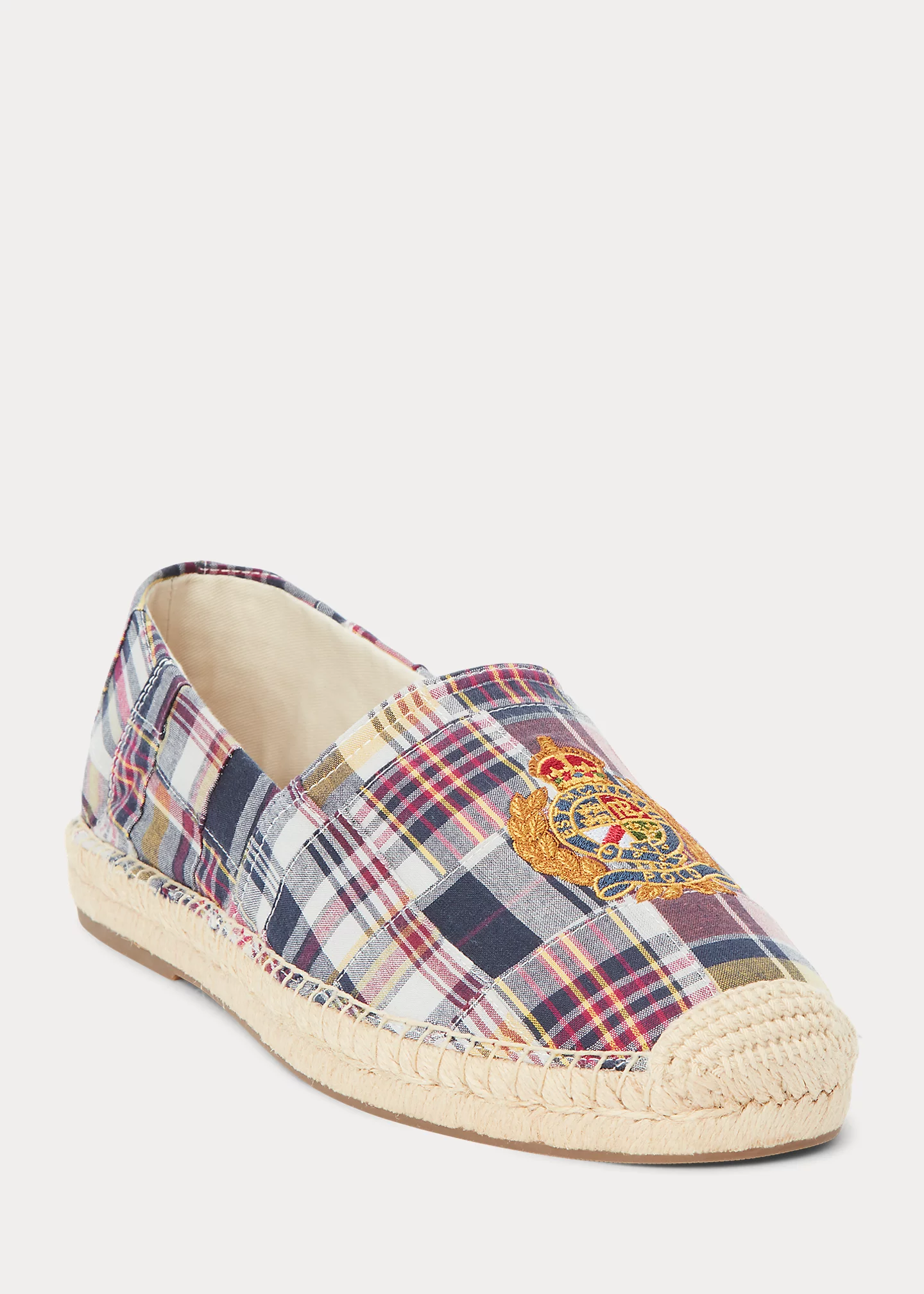 Cevio Crest Madras Espadrille