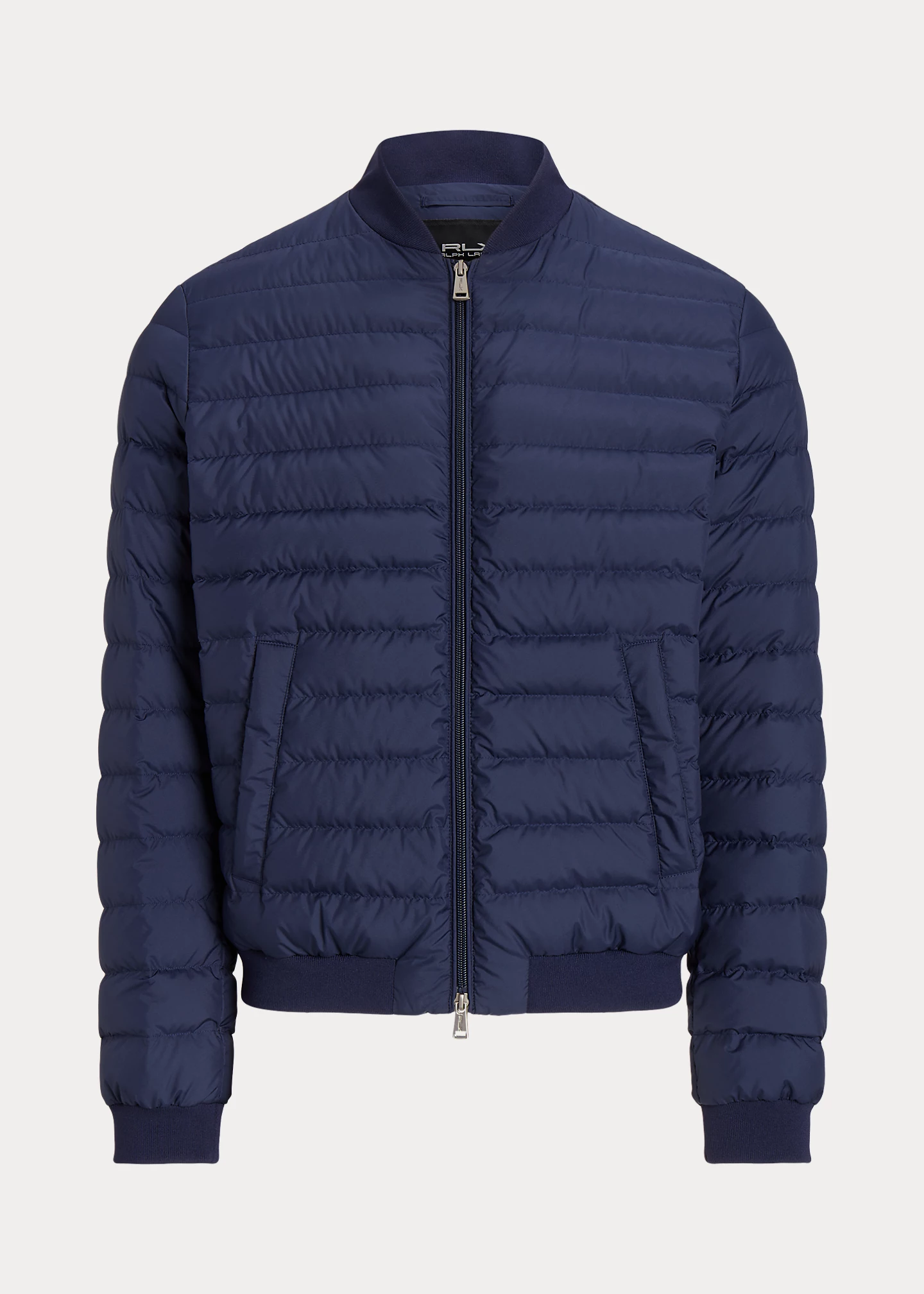 Water-Repellent Down Bomber Jacket