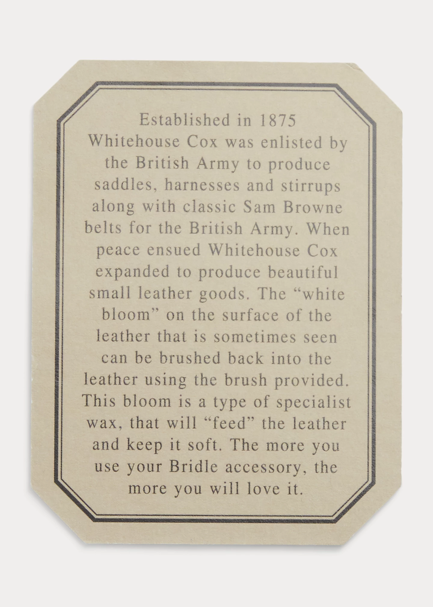 Bridle Leather Glasses Case