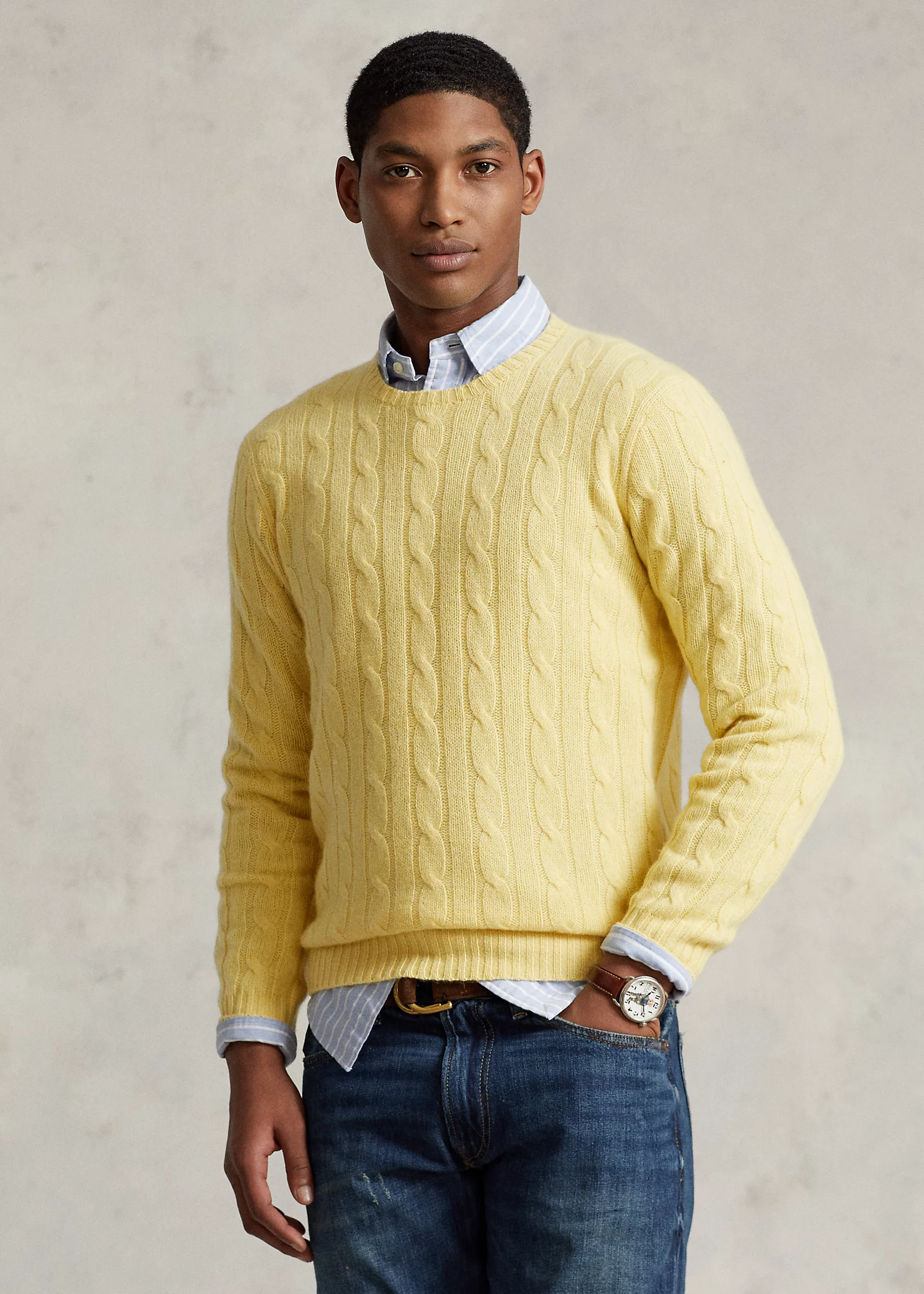 The Iconic Cable-Knit Cashmere Sweater