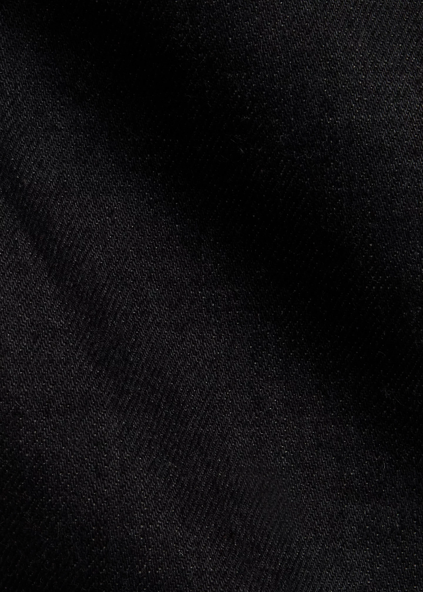 Slim Fit Black Selvedge Jean