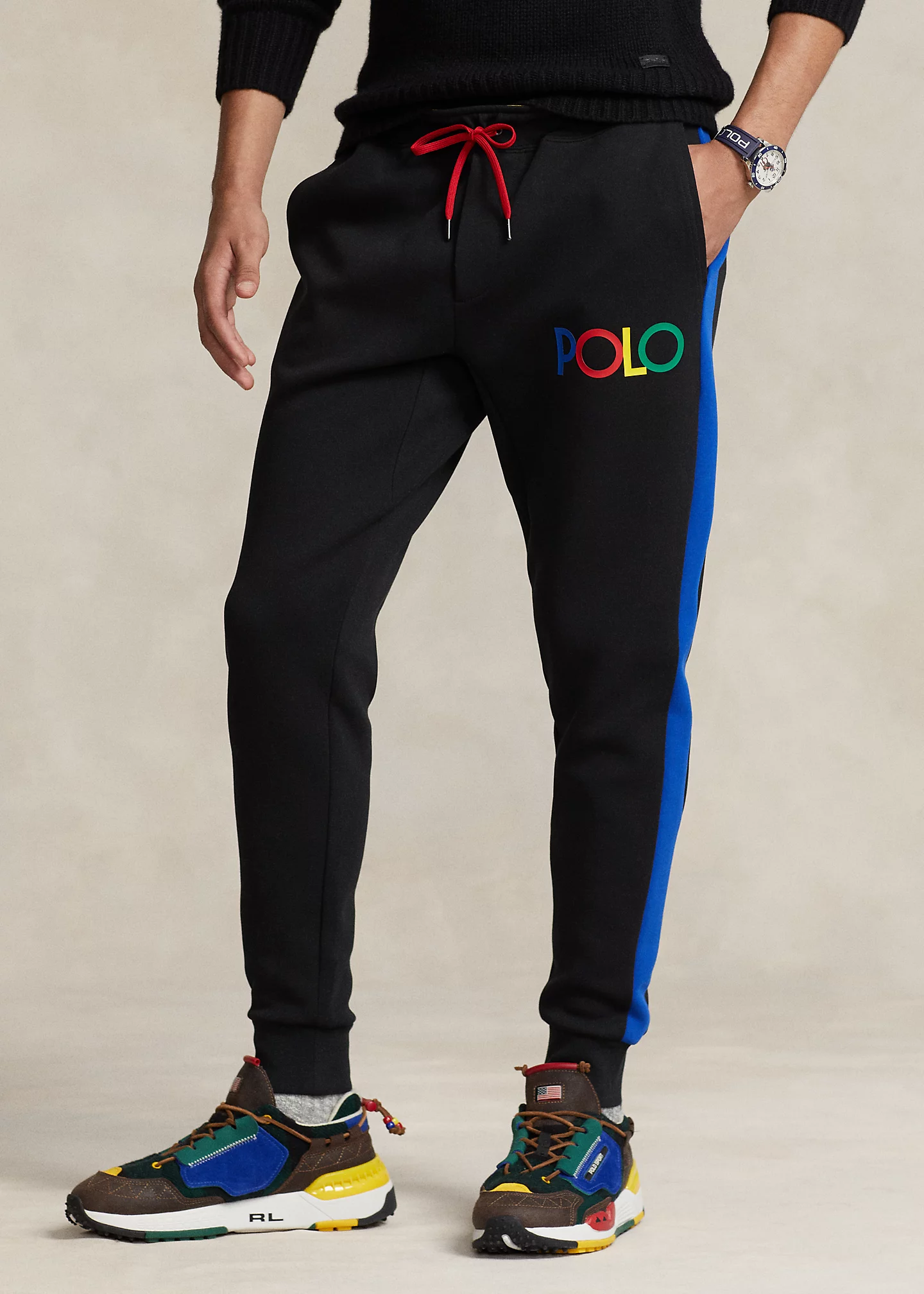 Logo Double-Knit Jogger Pant
