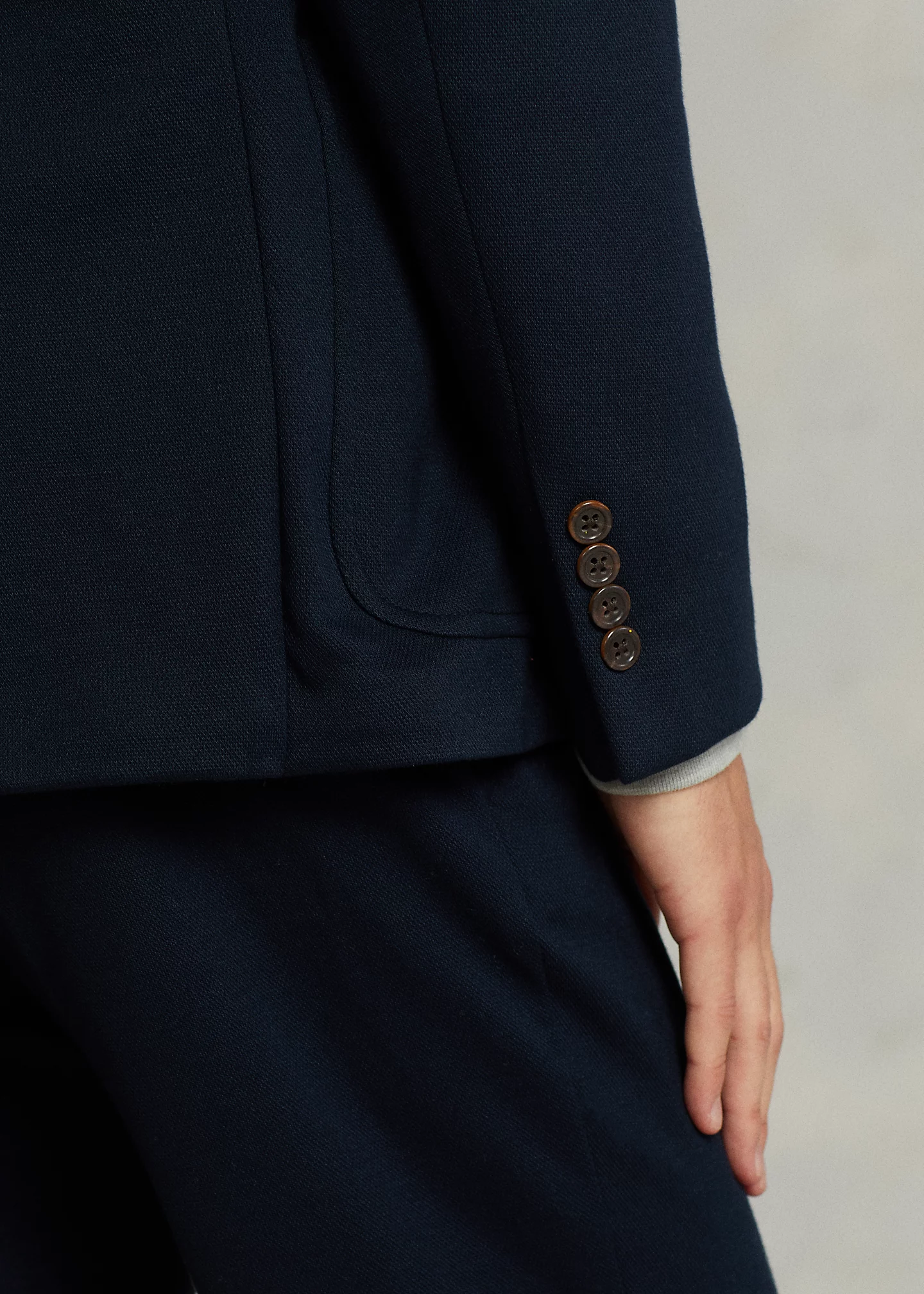 Polo Soft Tailored Knit Mesh Blazer