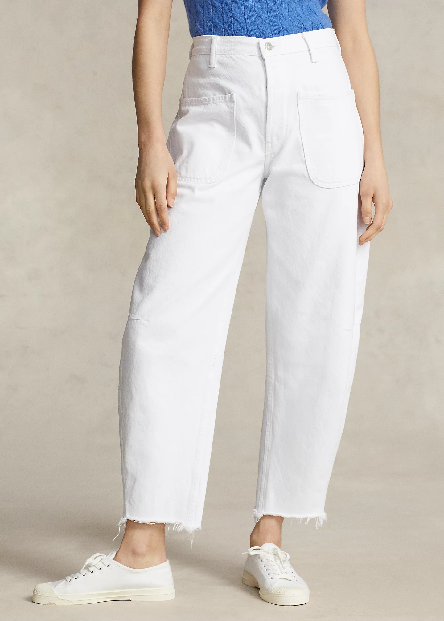 Relaxed Curved Tapered Jean