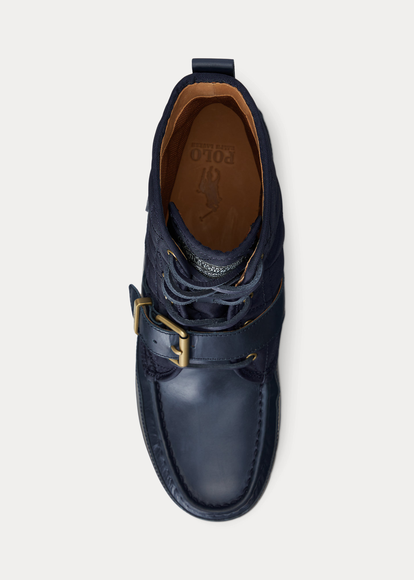 Ranger Leather & Quilted Canvas Boot