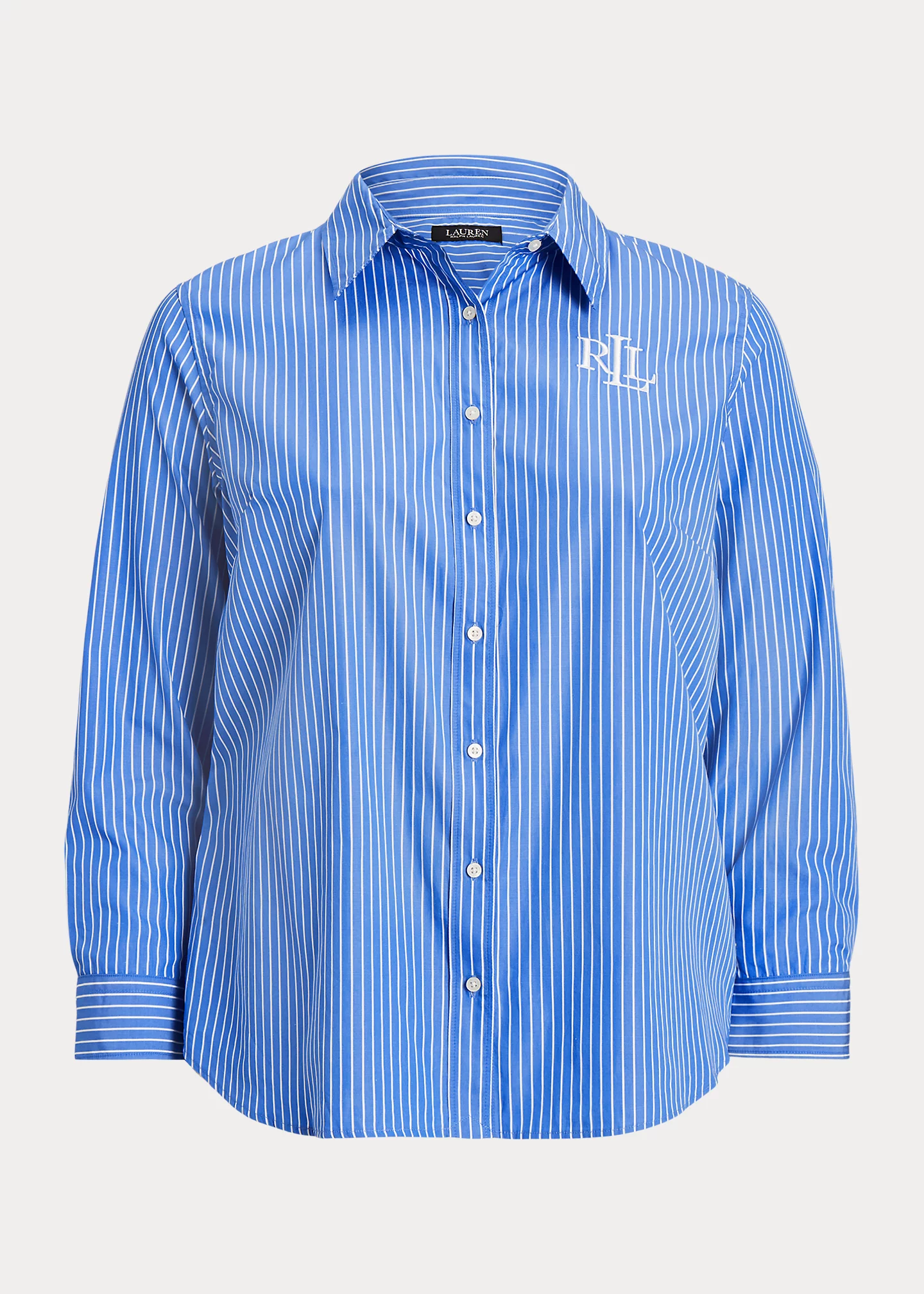 Striped Cotton Broadcloth Shirt