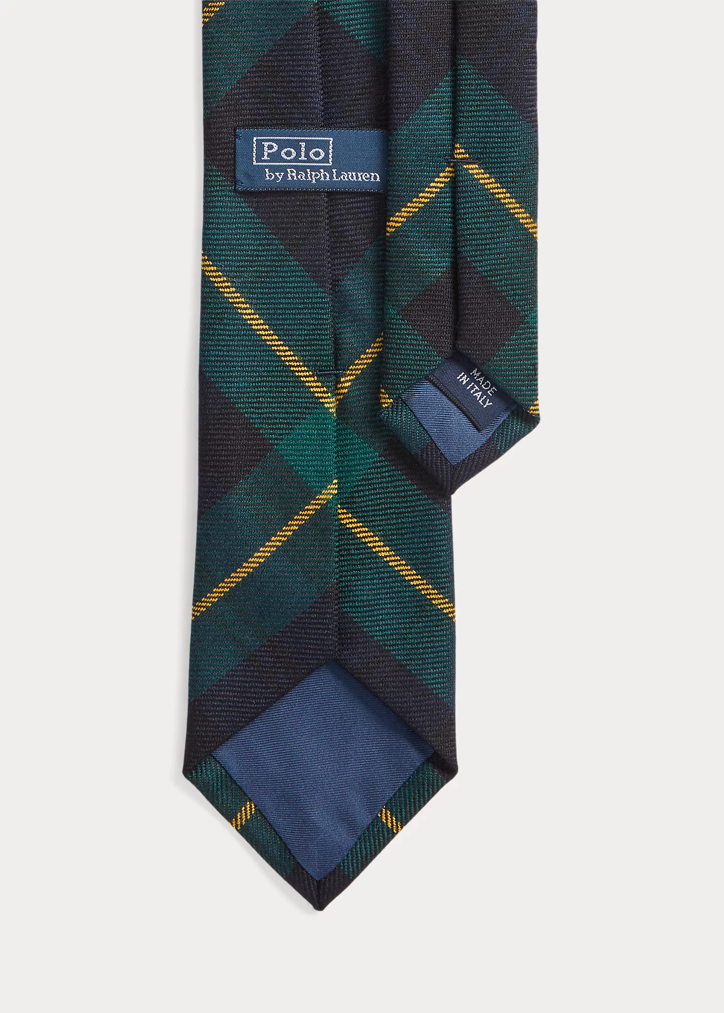 Plaid Wool Tie