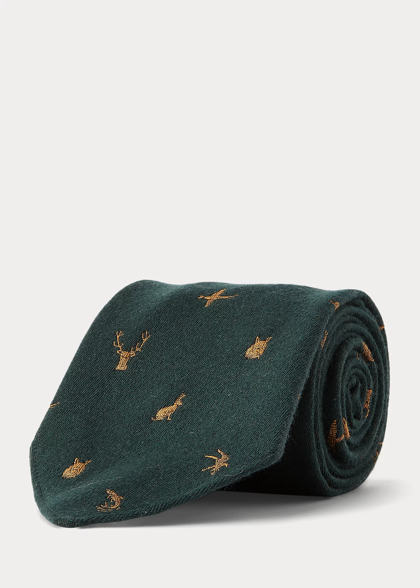 Handmade Wool-Silk Jacquard Tie