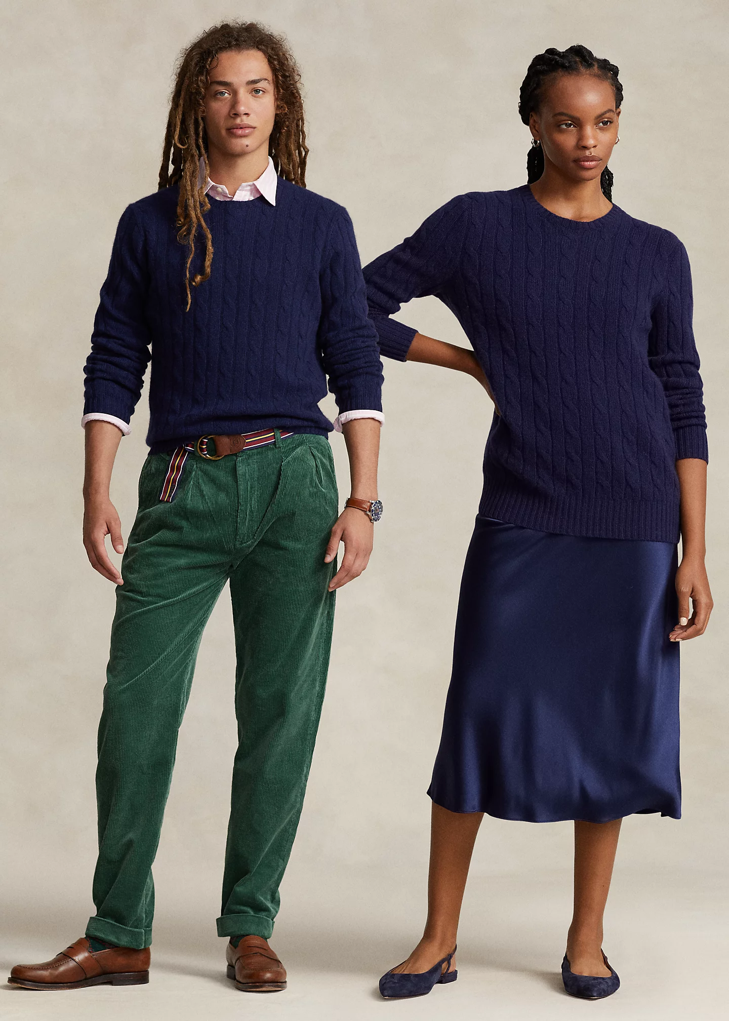 The Iconic Cable-Knit Cashmere Sweater