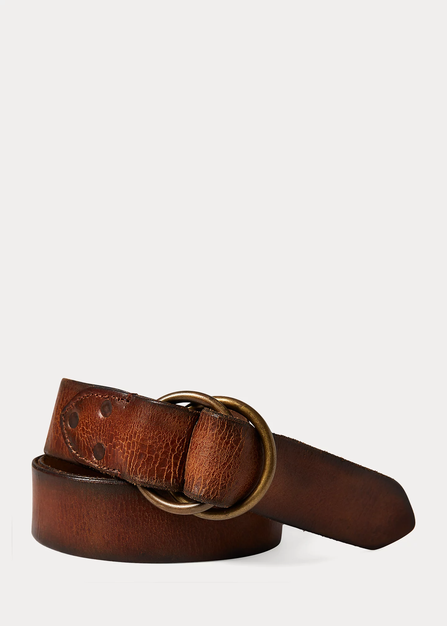 Distressed Leather Belt