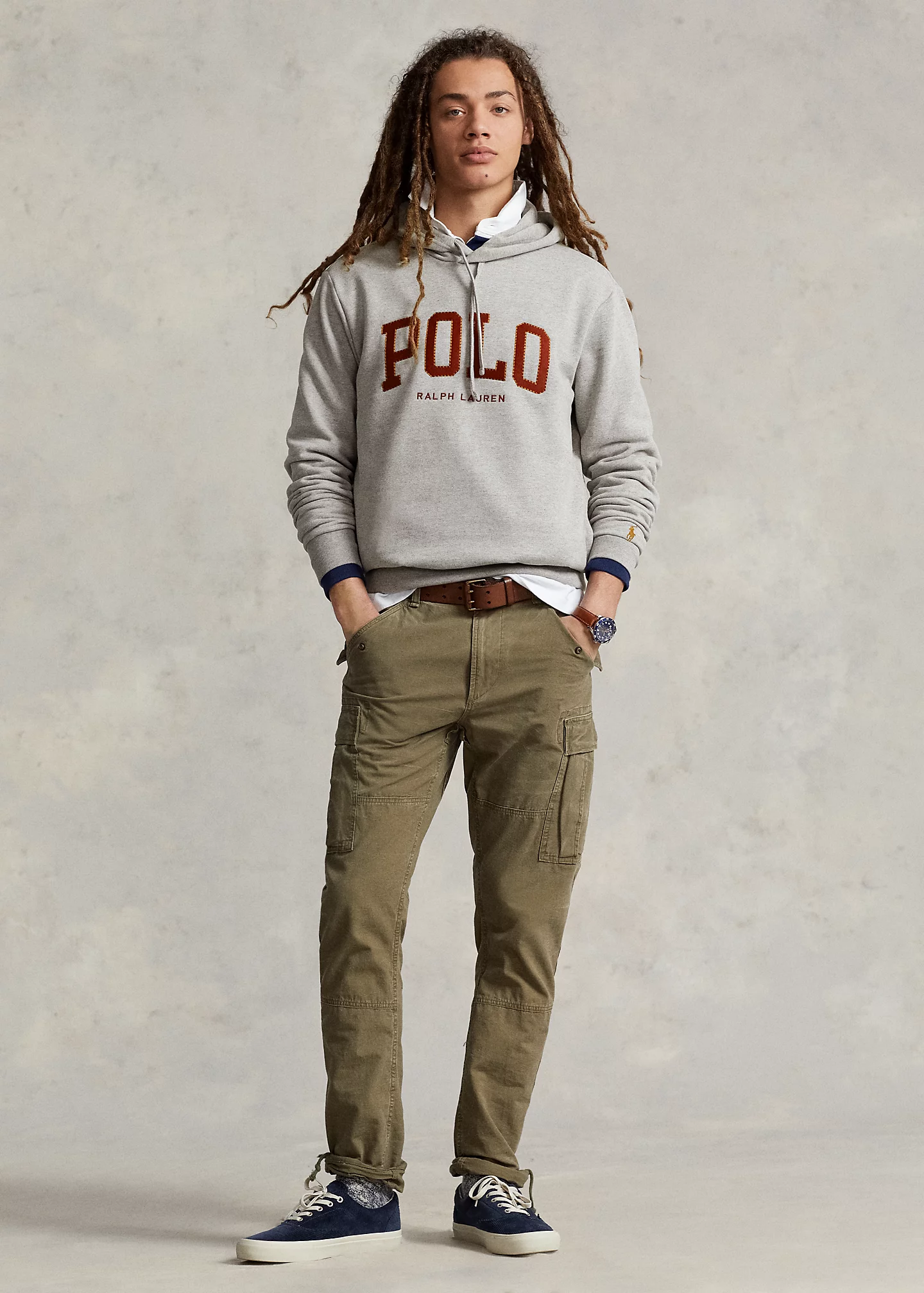 The RL Fleece Logo Hoodie