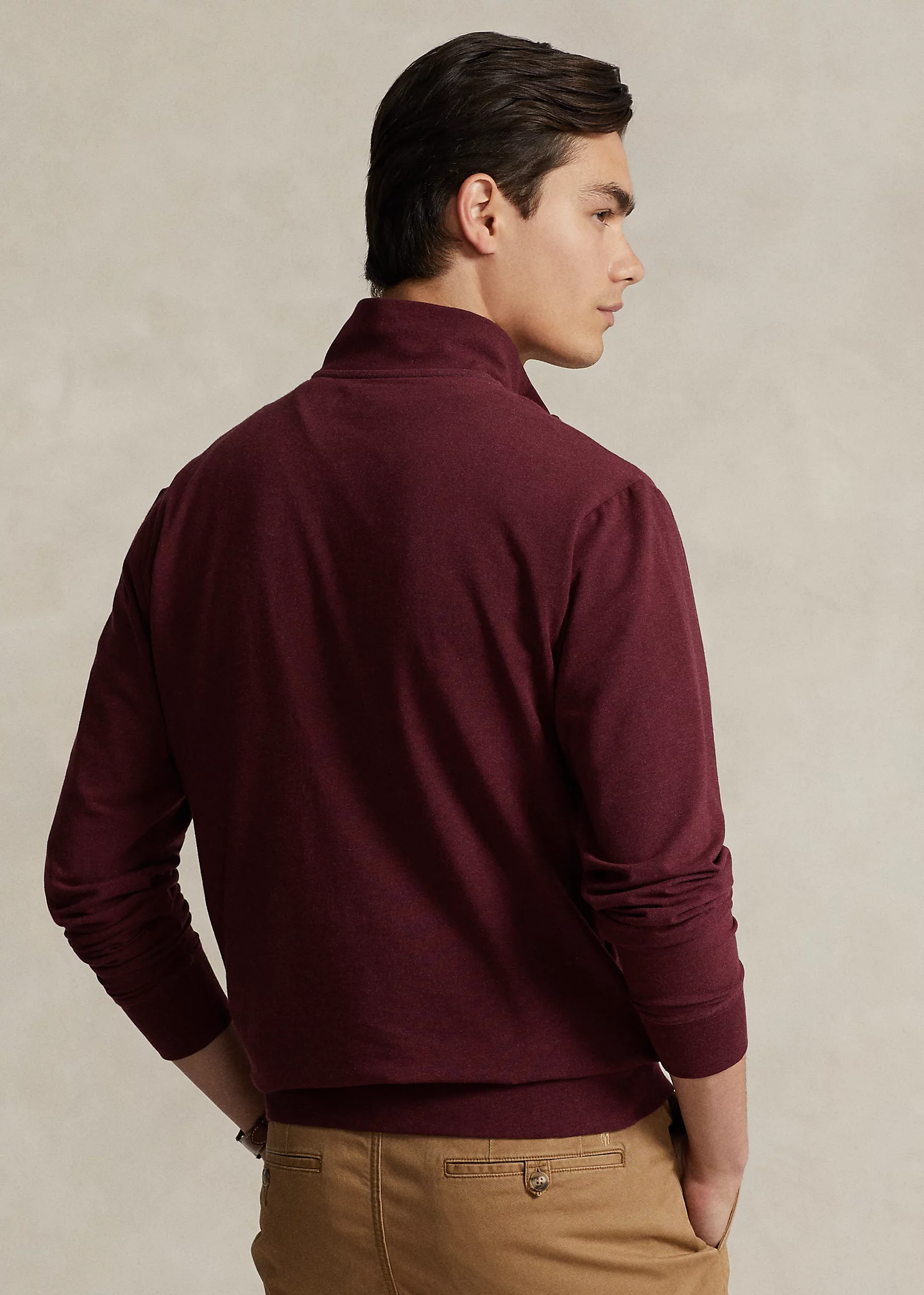 Classic Water-Repellent Terry Sweatshirt