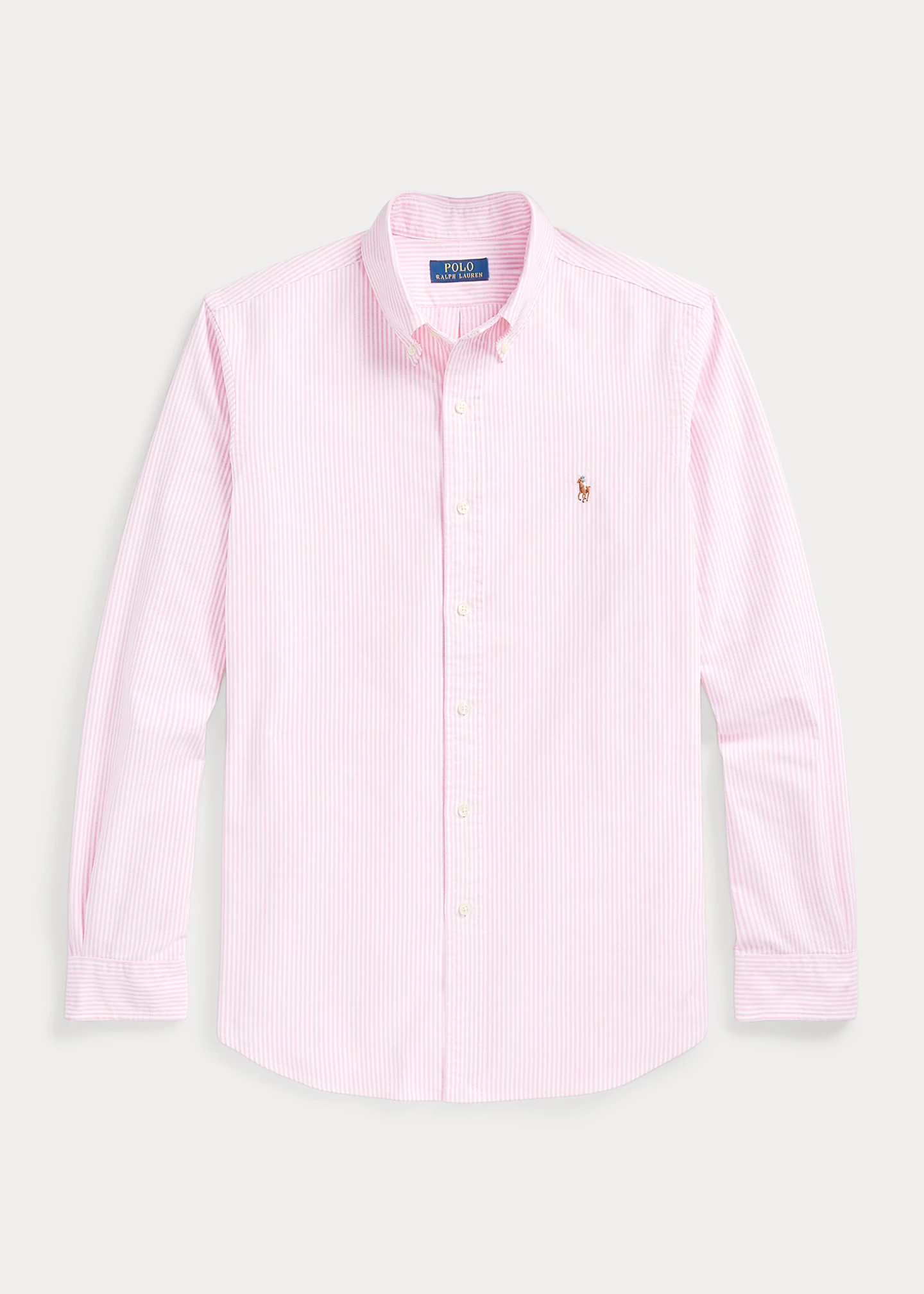 Classic Fit Striped Oxford Shirt