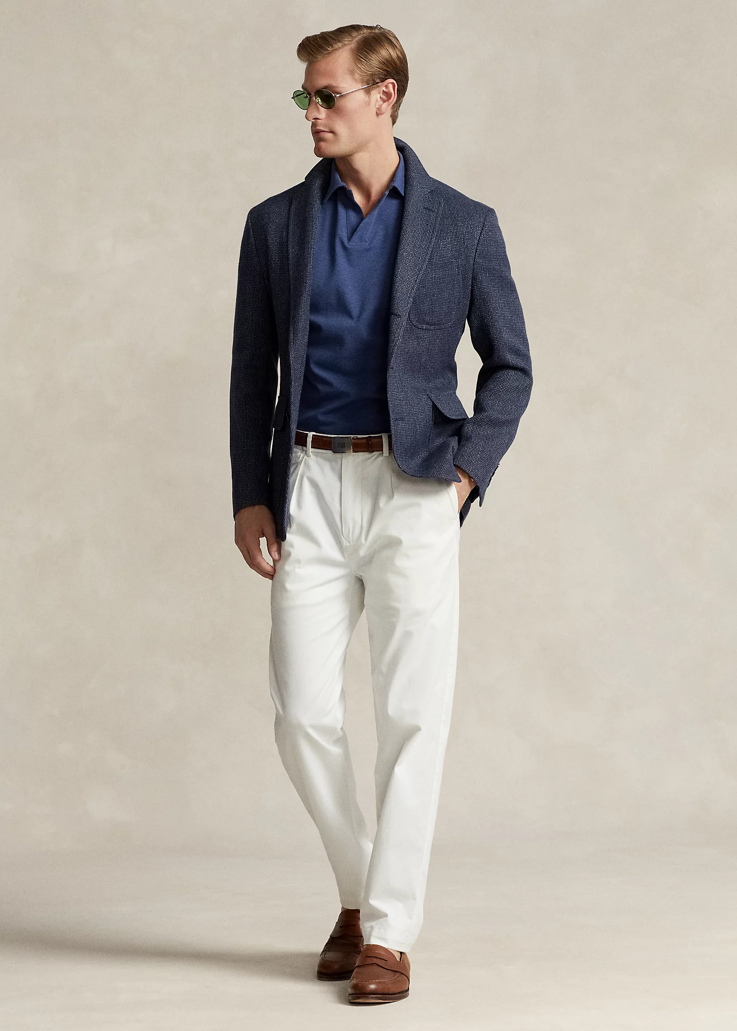 Polo Soft Tailored Linen-Wool Sport Coat