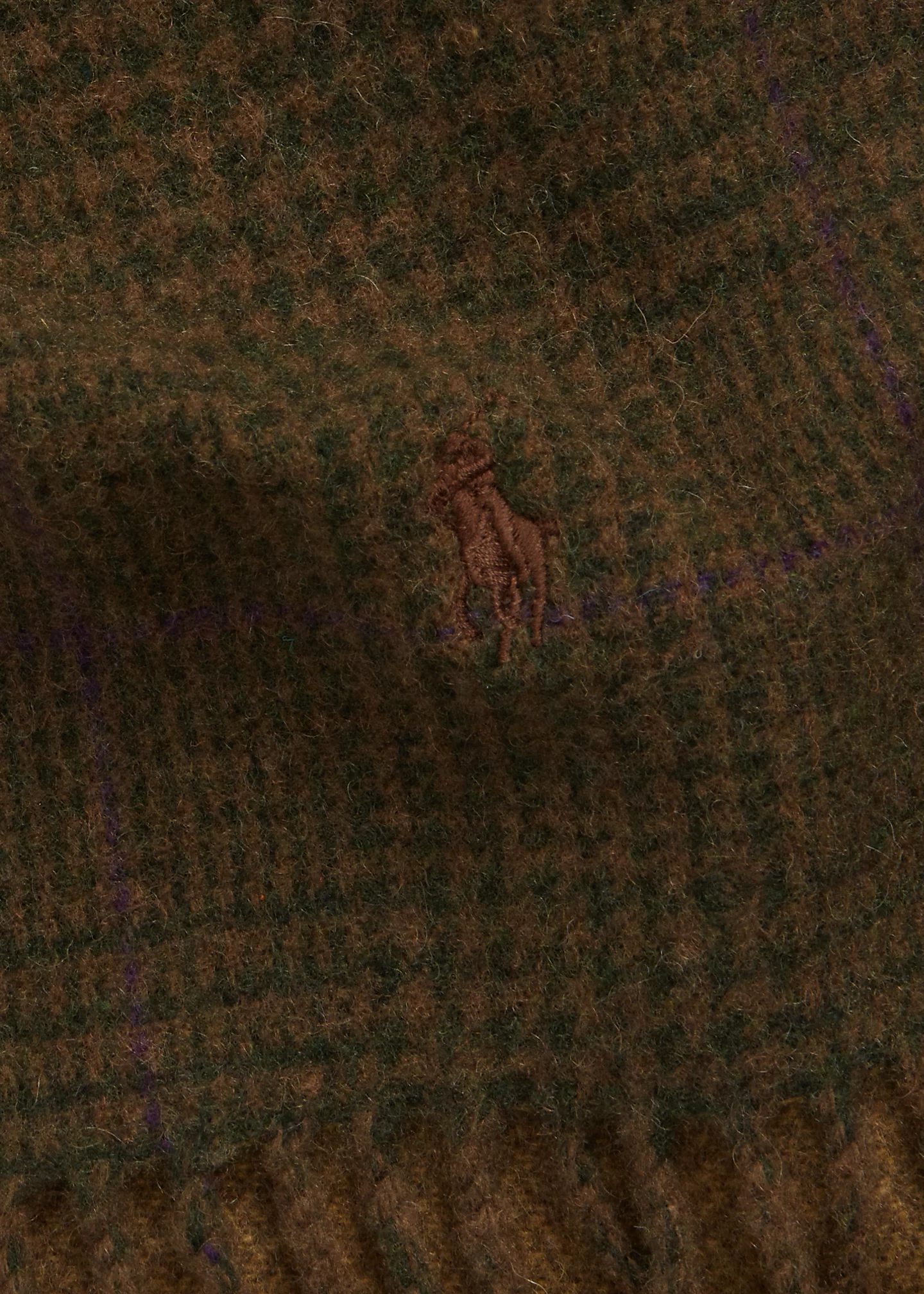 Reversible Wool-Blend Scarf