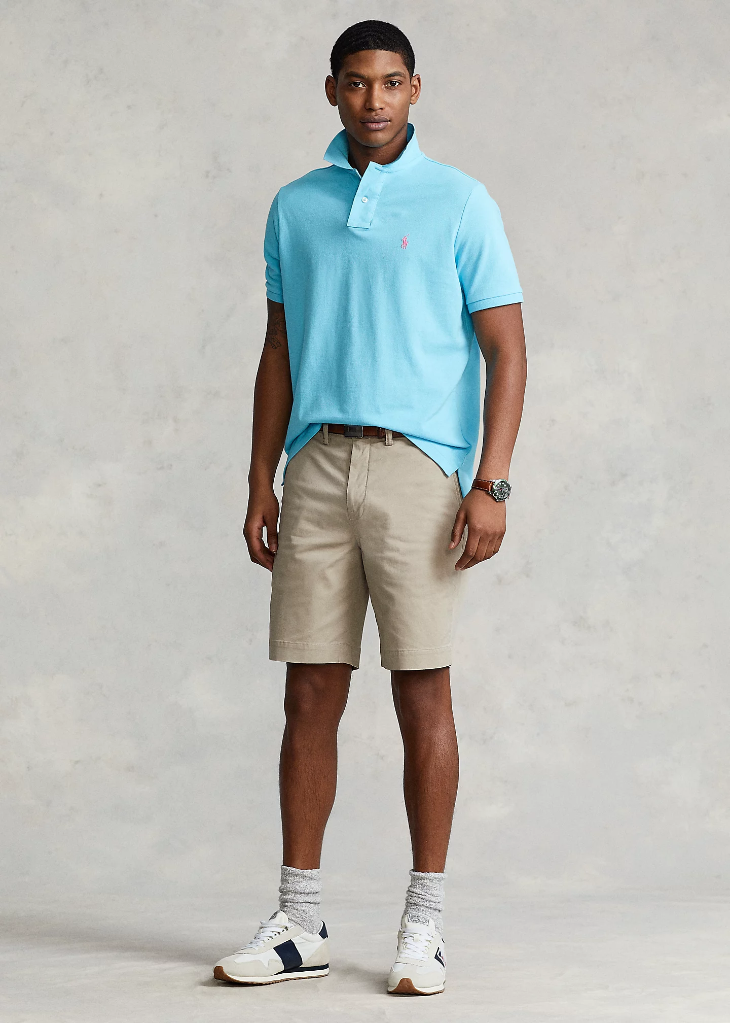 9-Inch Stretch Classic Fit Chino Short