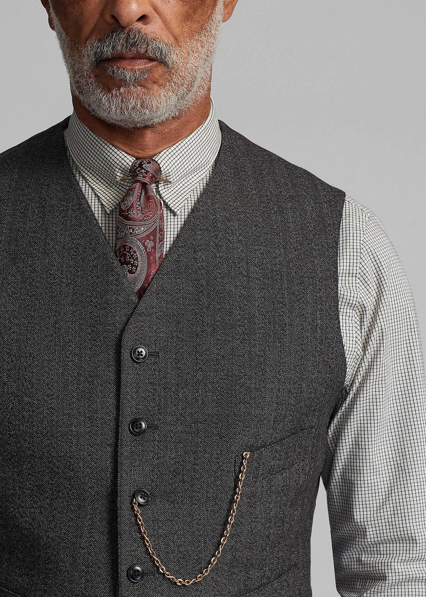 Wool Tweed Vest