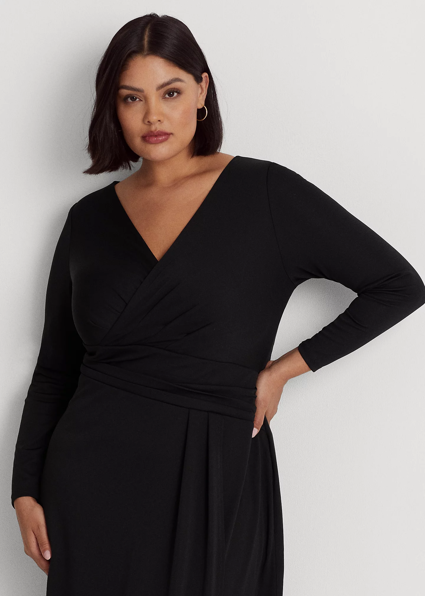 Jersey Long-Sleeve Dress