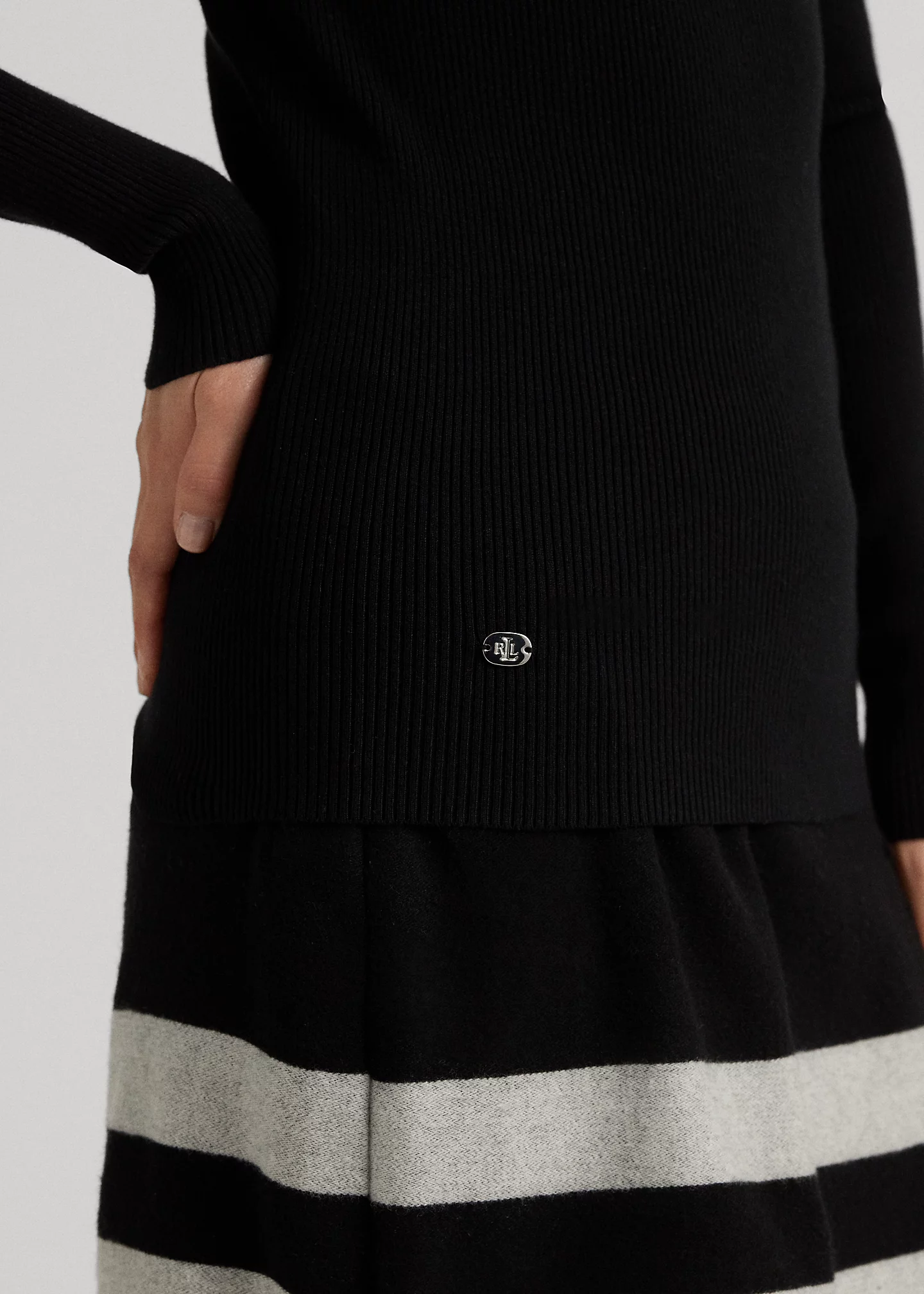 Ribbed Turtleneck Sweater