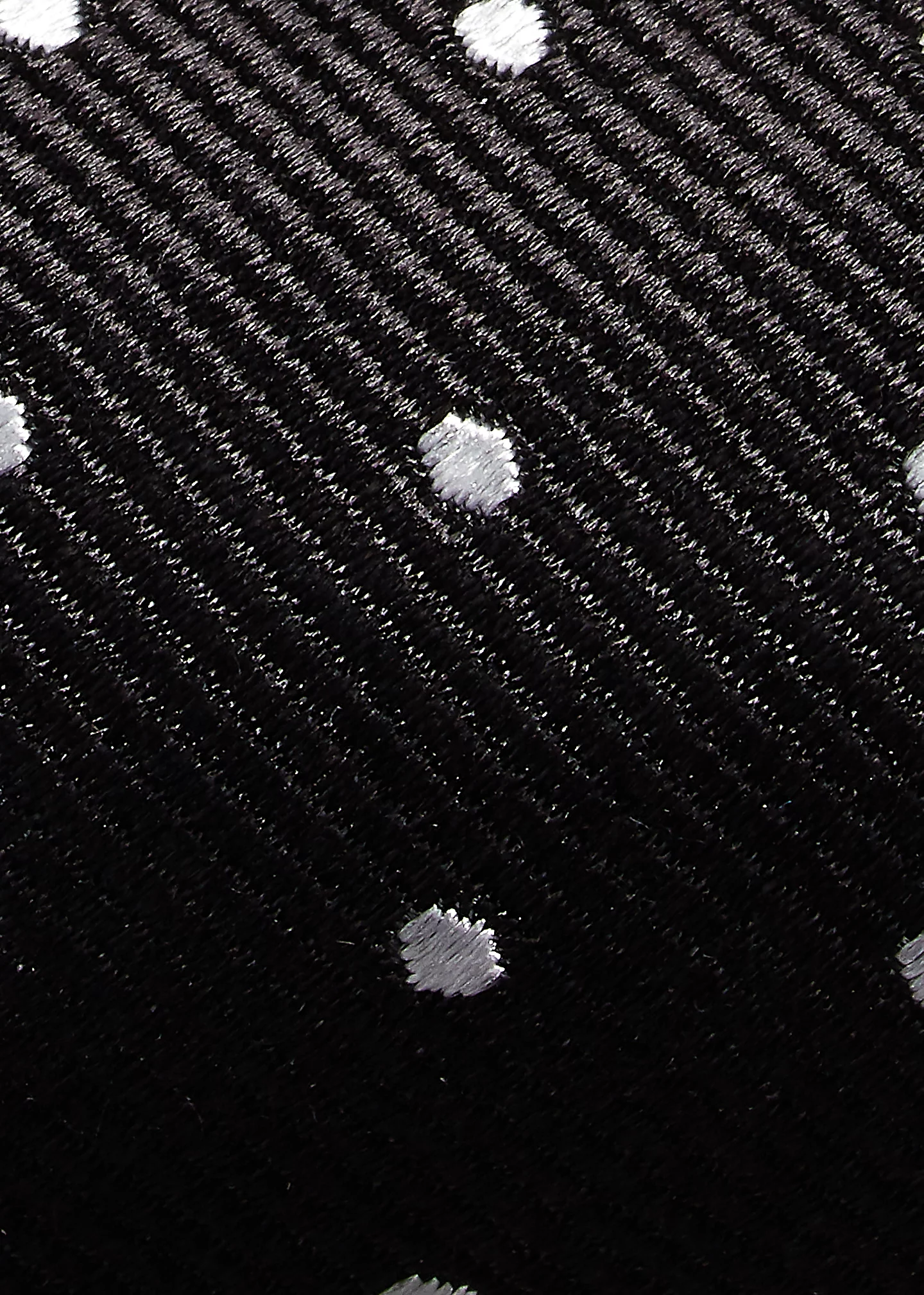 Polka-Dot Silk Repp Bow Tie