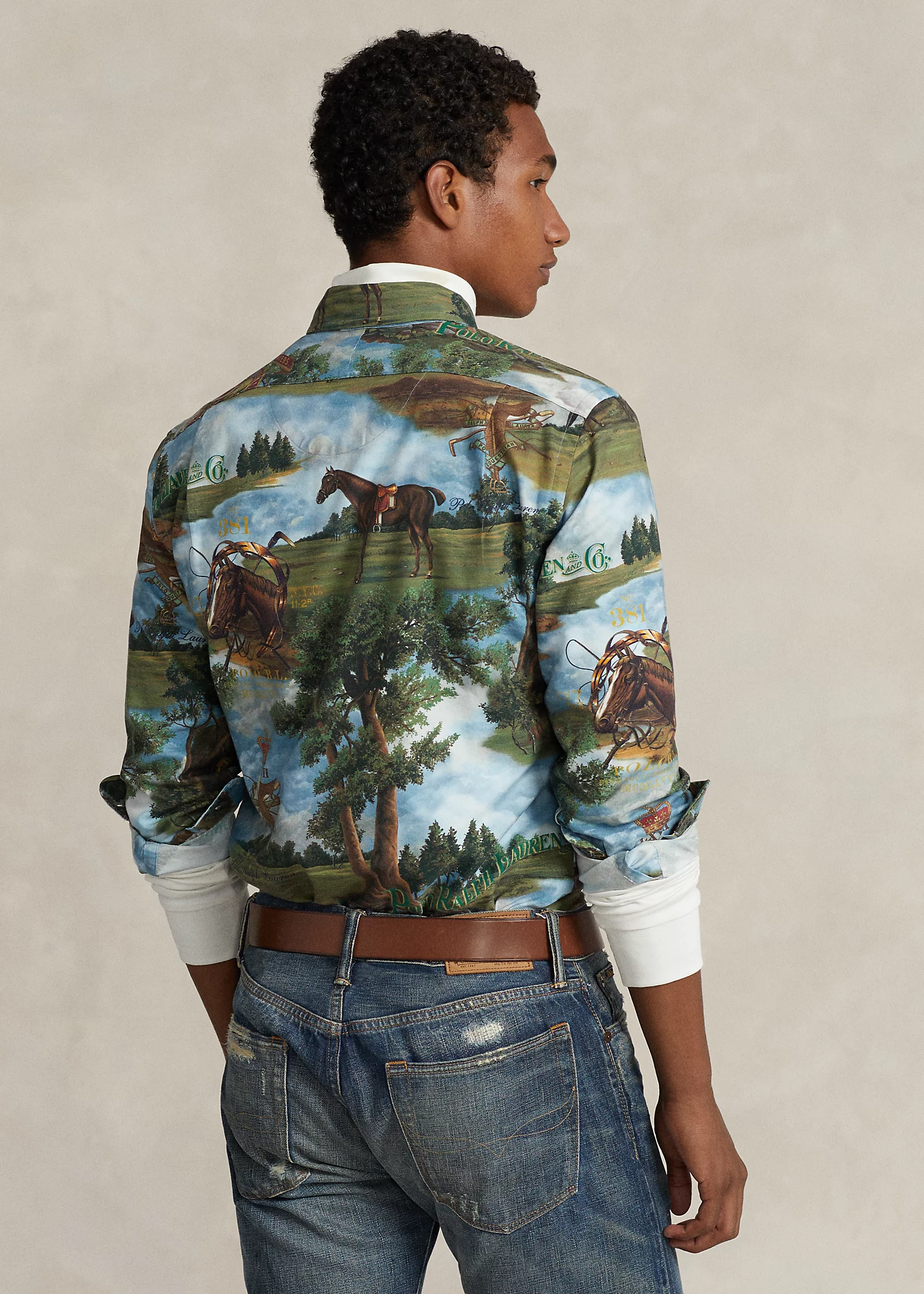 Classic Fit Equestrian Oxford Shirt