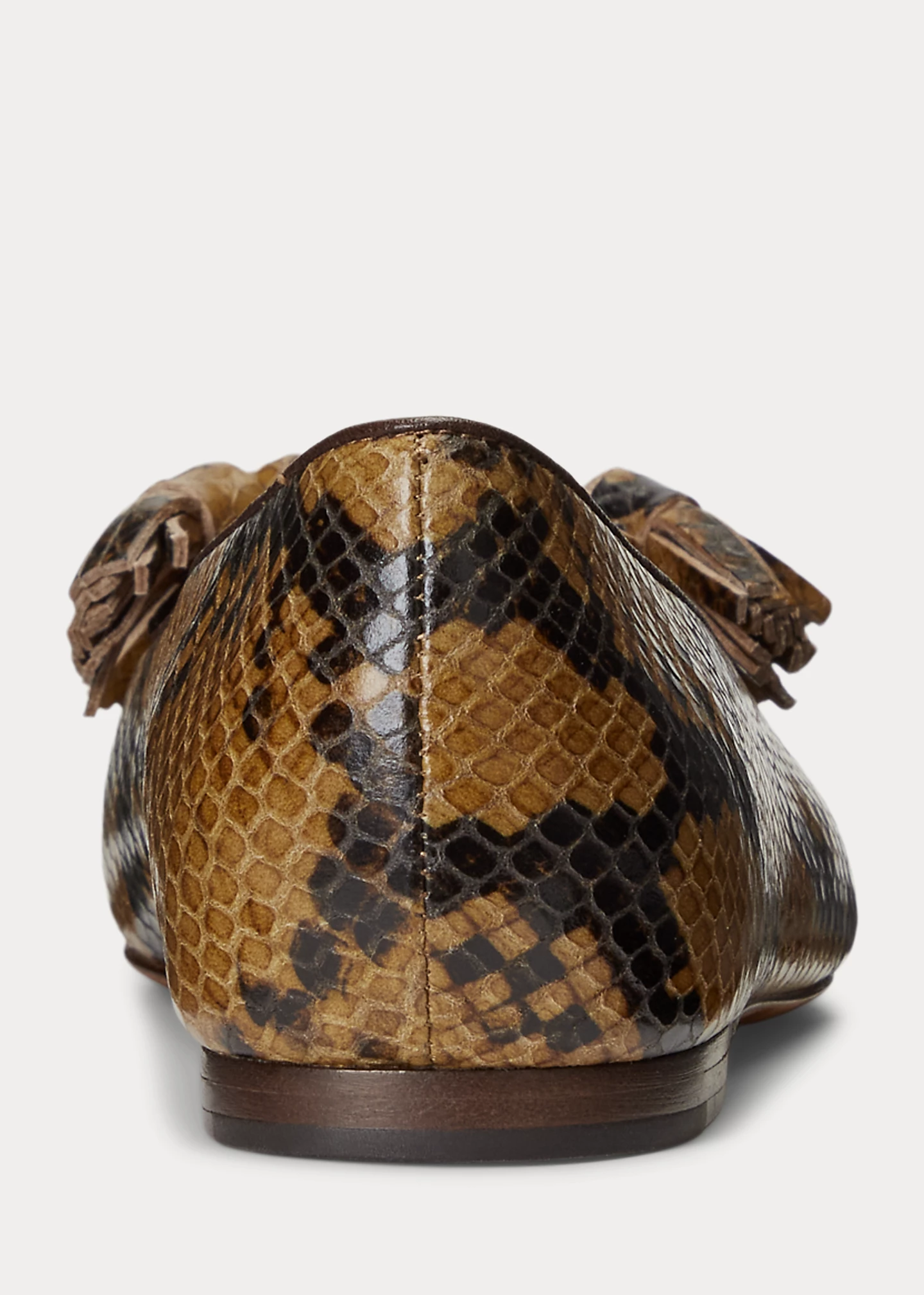 Ashtyn Embossed-Python Loafer