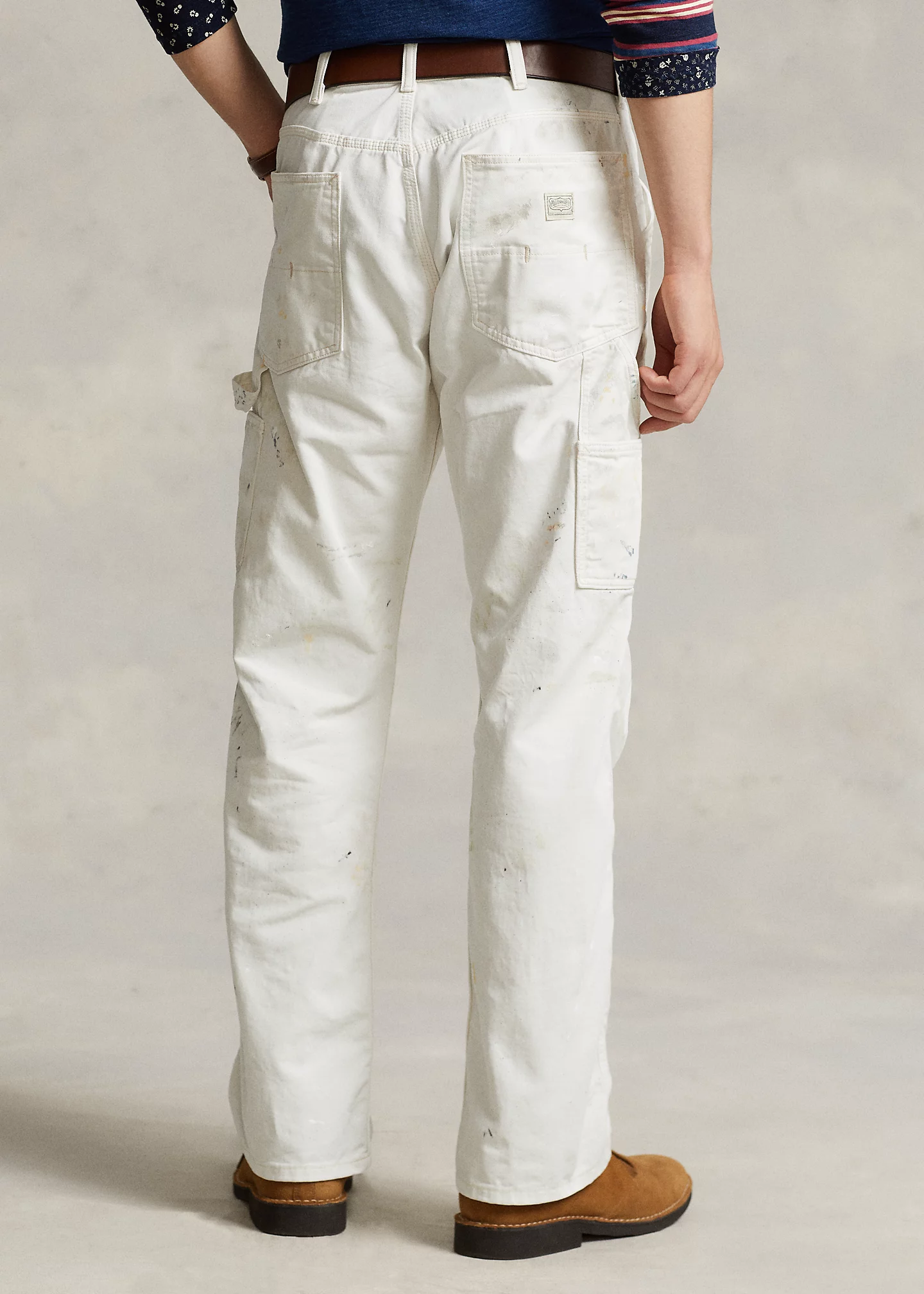 Relaxed Fit Painted Carpenter Jean