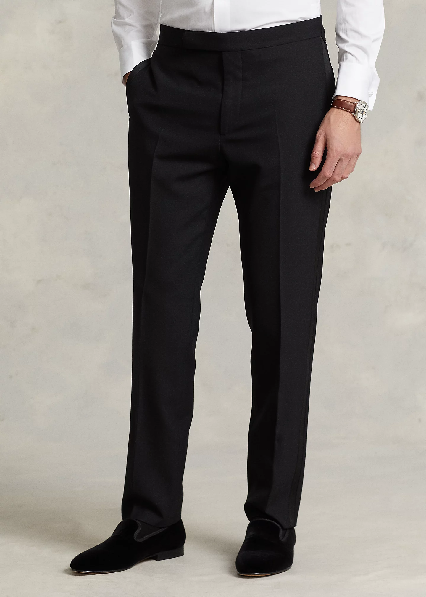 Polo Wool Barathea Peak Tuxedo