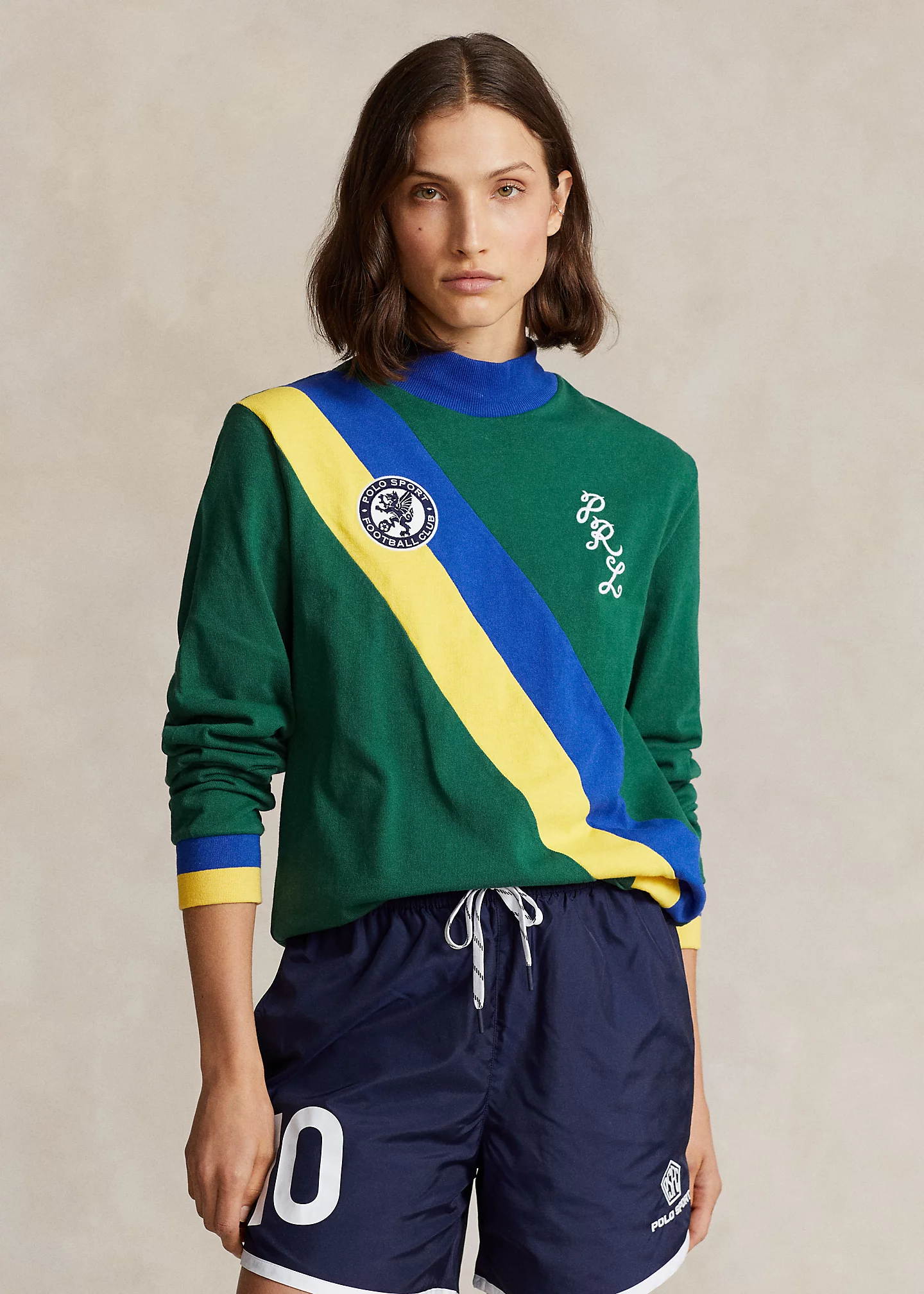 Polo Sport Jersey Mockneck Pullover