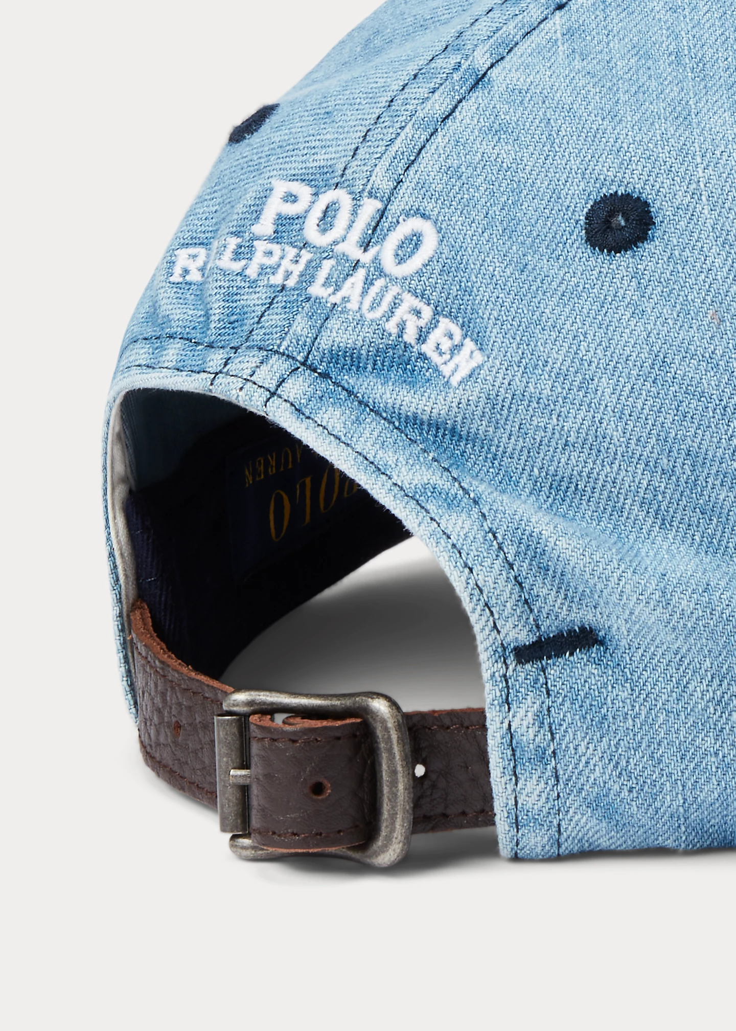 Polo Bear Denim Ball Cap