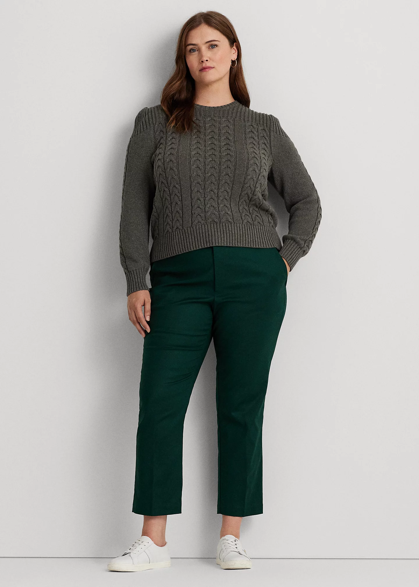 Double-Faced Stretch Cotton Pant