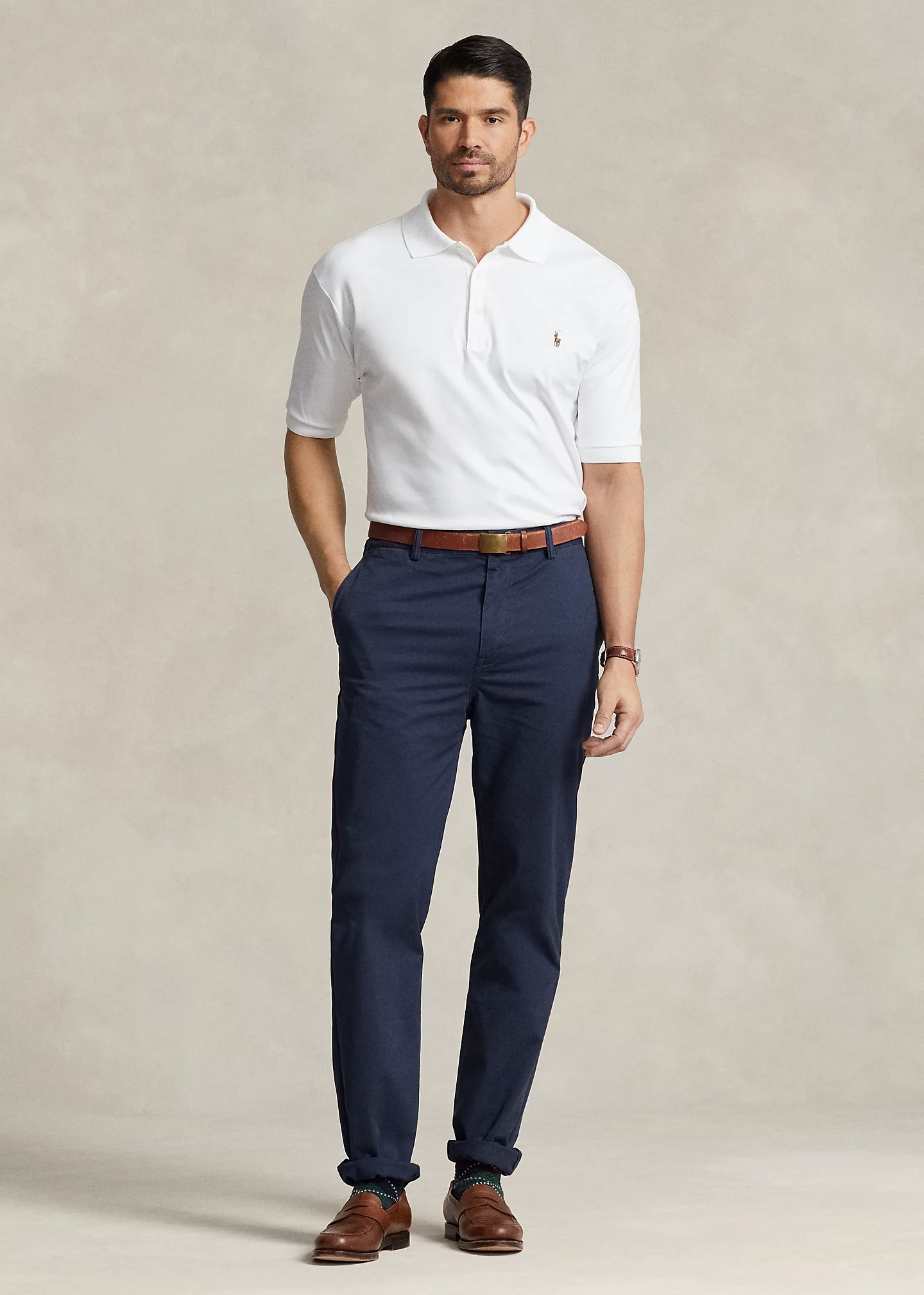 Stretch Classic Fit Chino Pant
