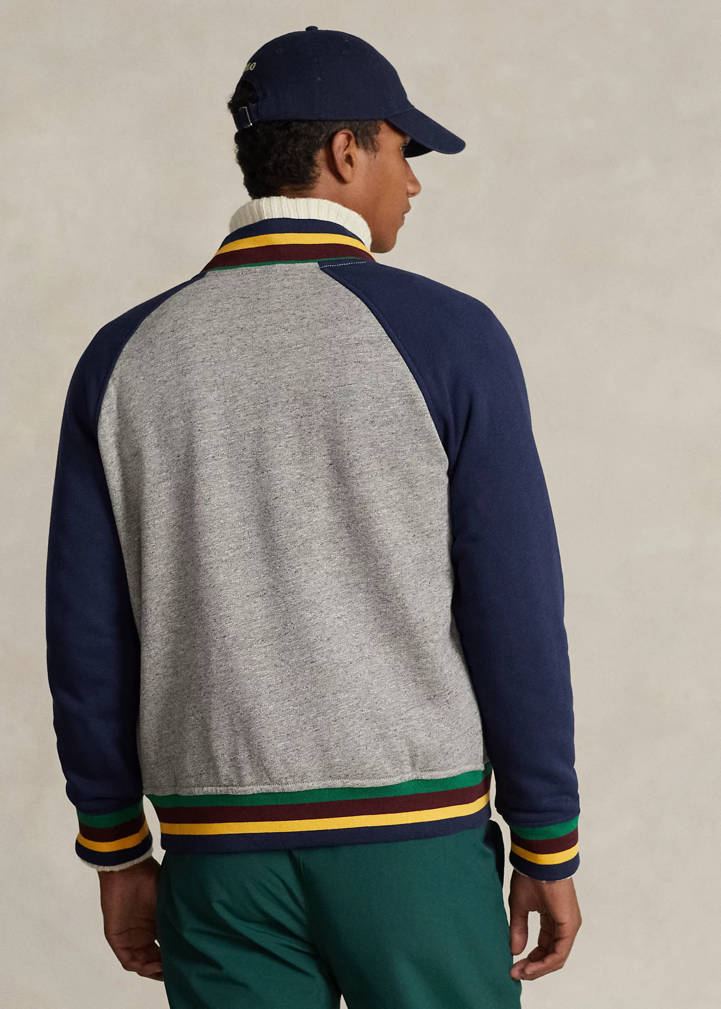 Laurel Crest Fleece Baseball Jacket