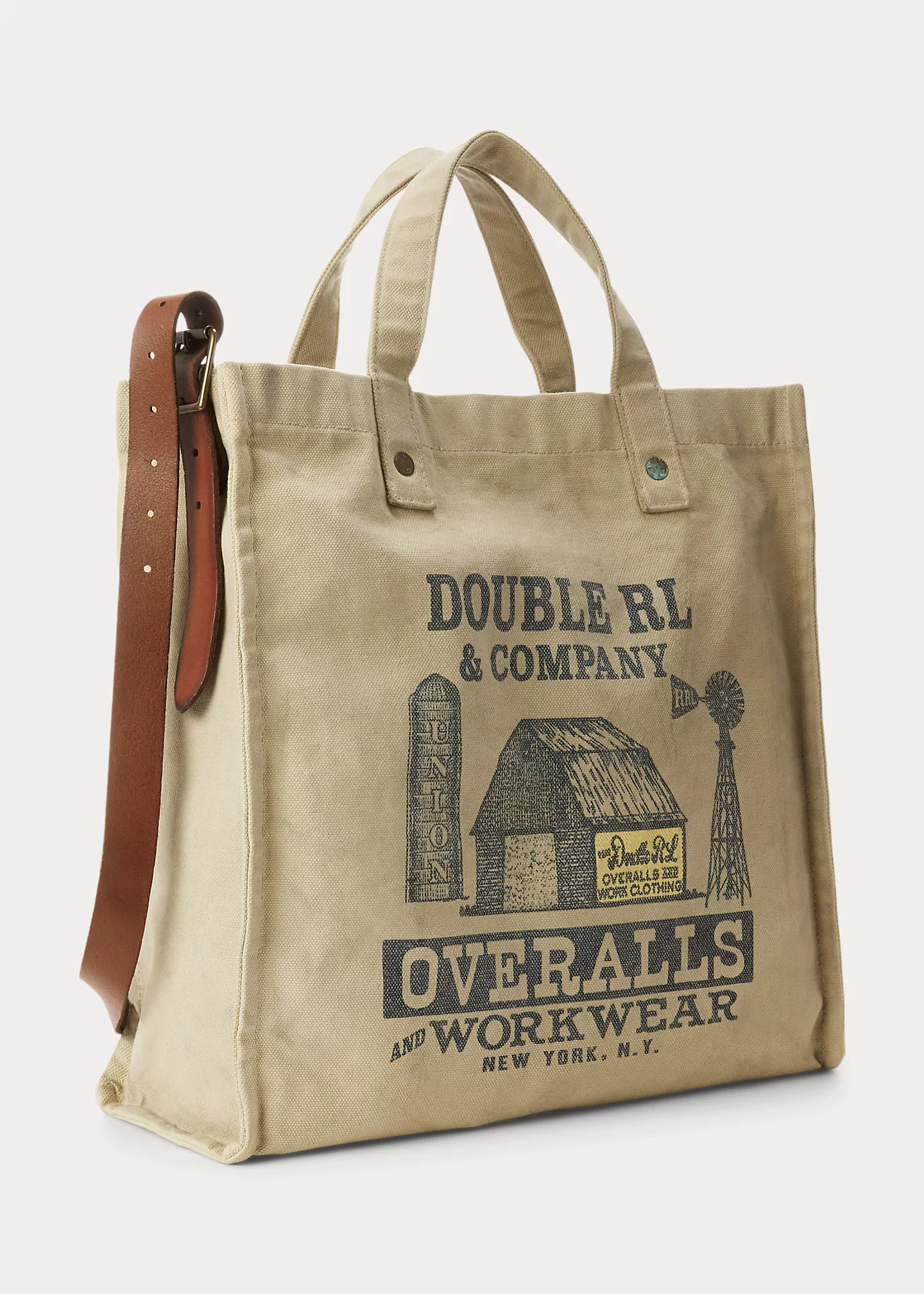Logo Canvas Carpenter Tote
