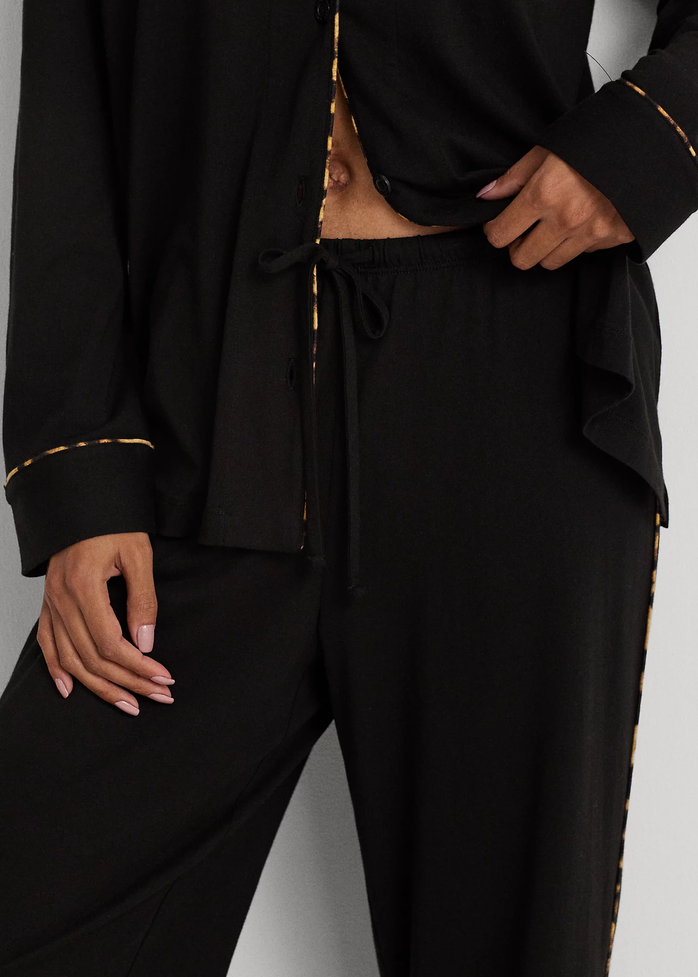 Cotton-Blend Jersey Sleep Set