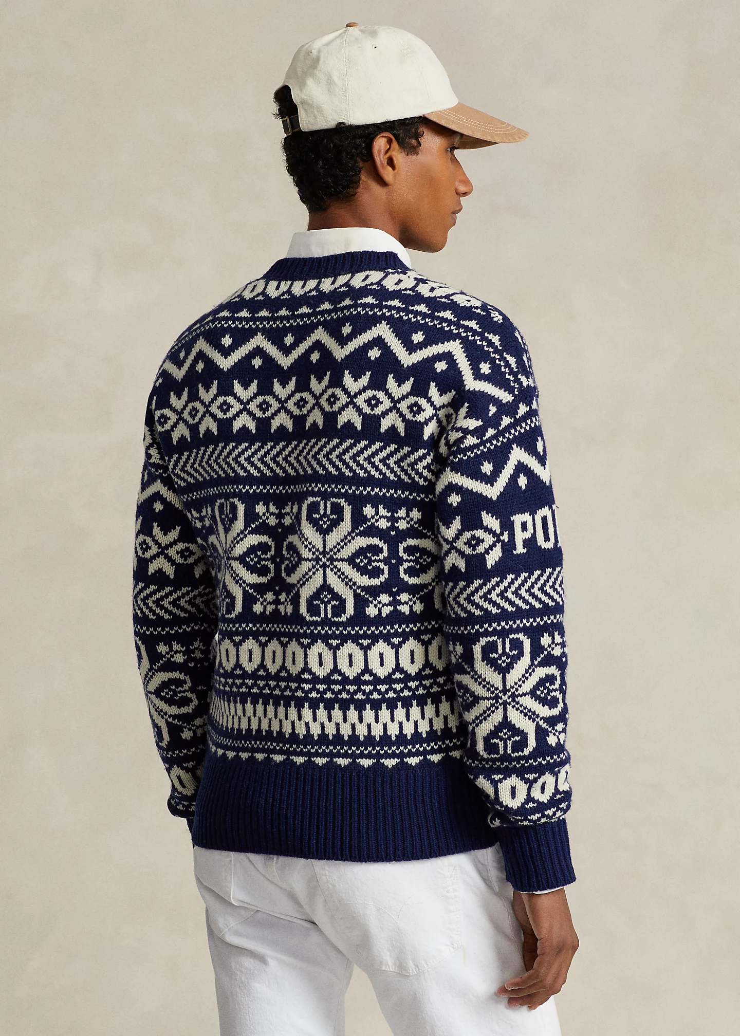 Snowflake Wool-Blend Sweater