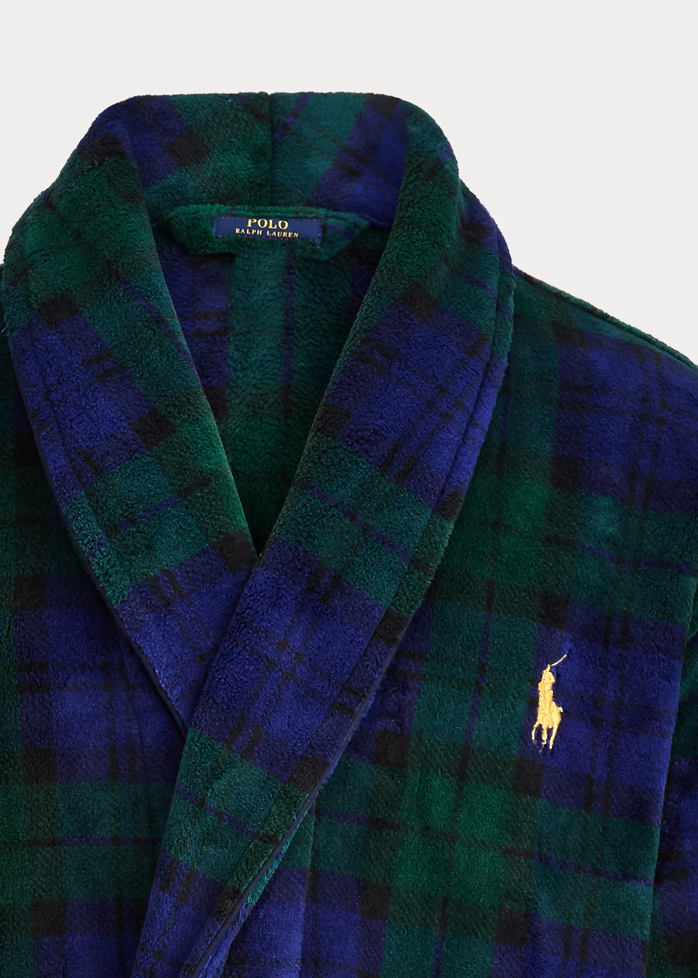 Tartan Plush Microfiber Robe