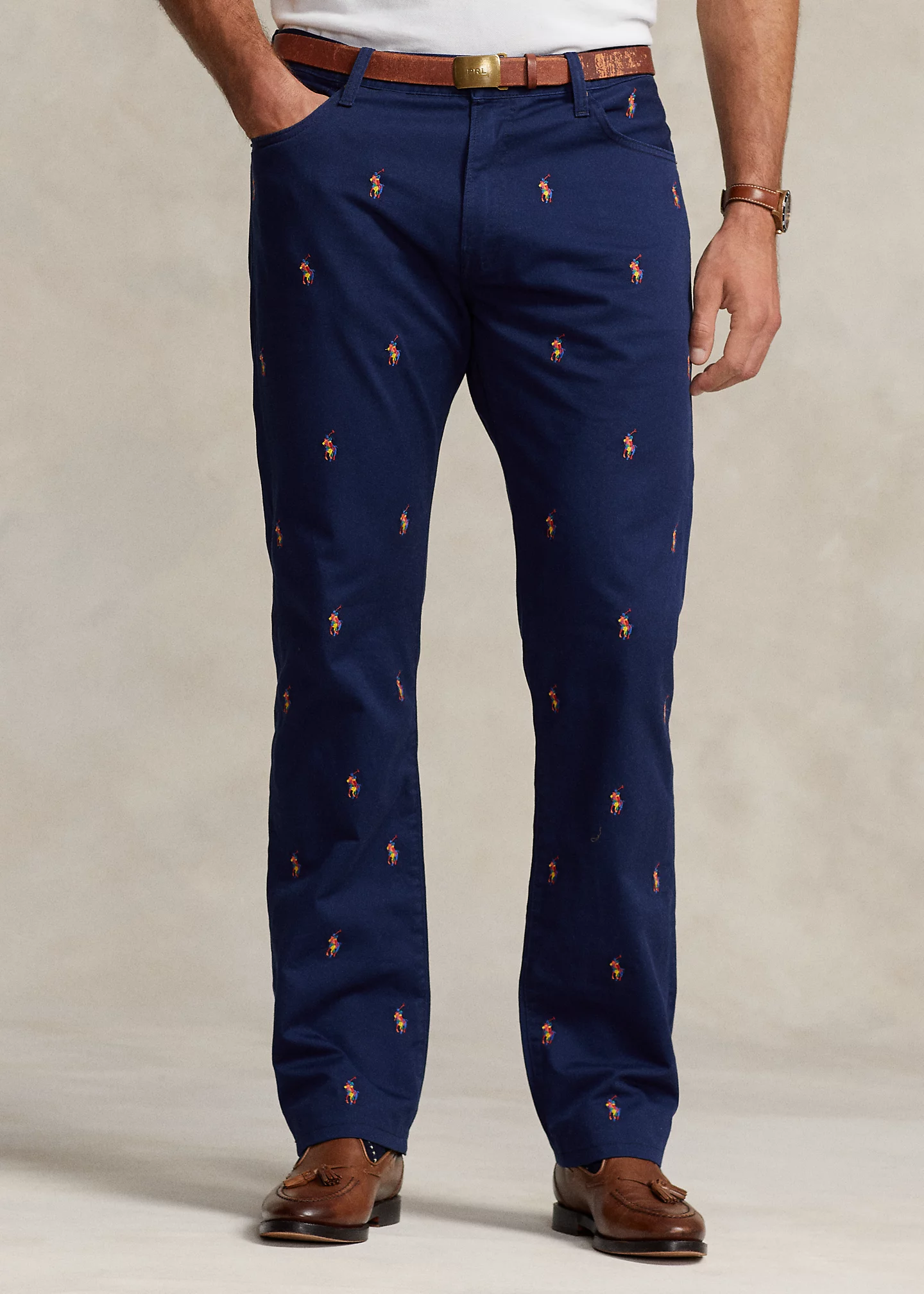 Hampton Relaxed Straight Polo Pony Jean