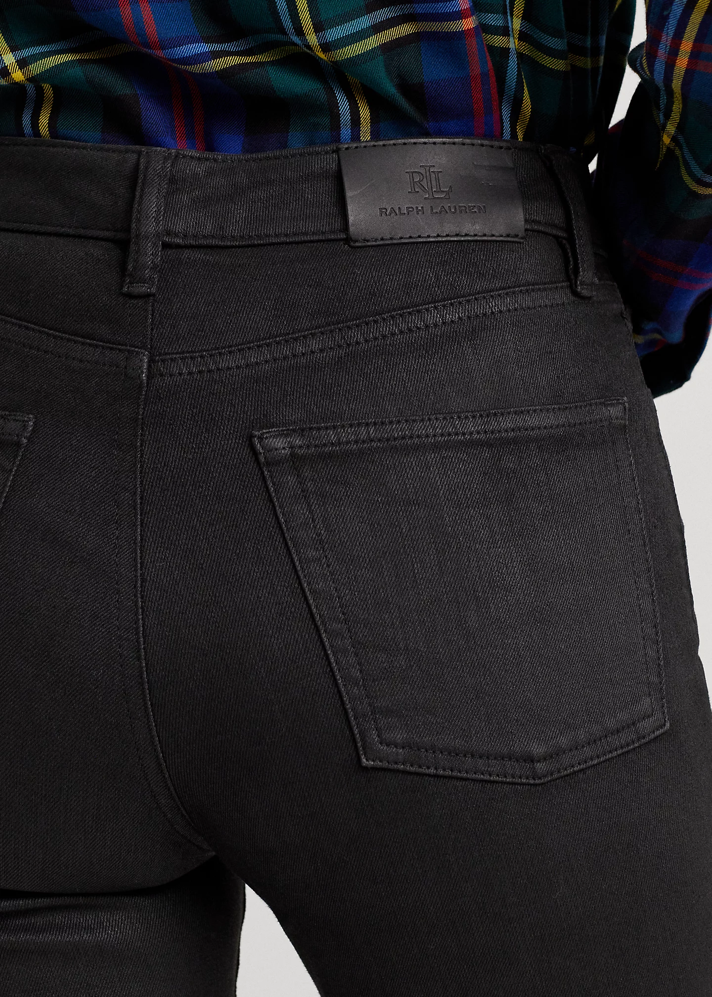 Coated High-Rise Skinny Ankle Jean