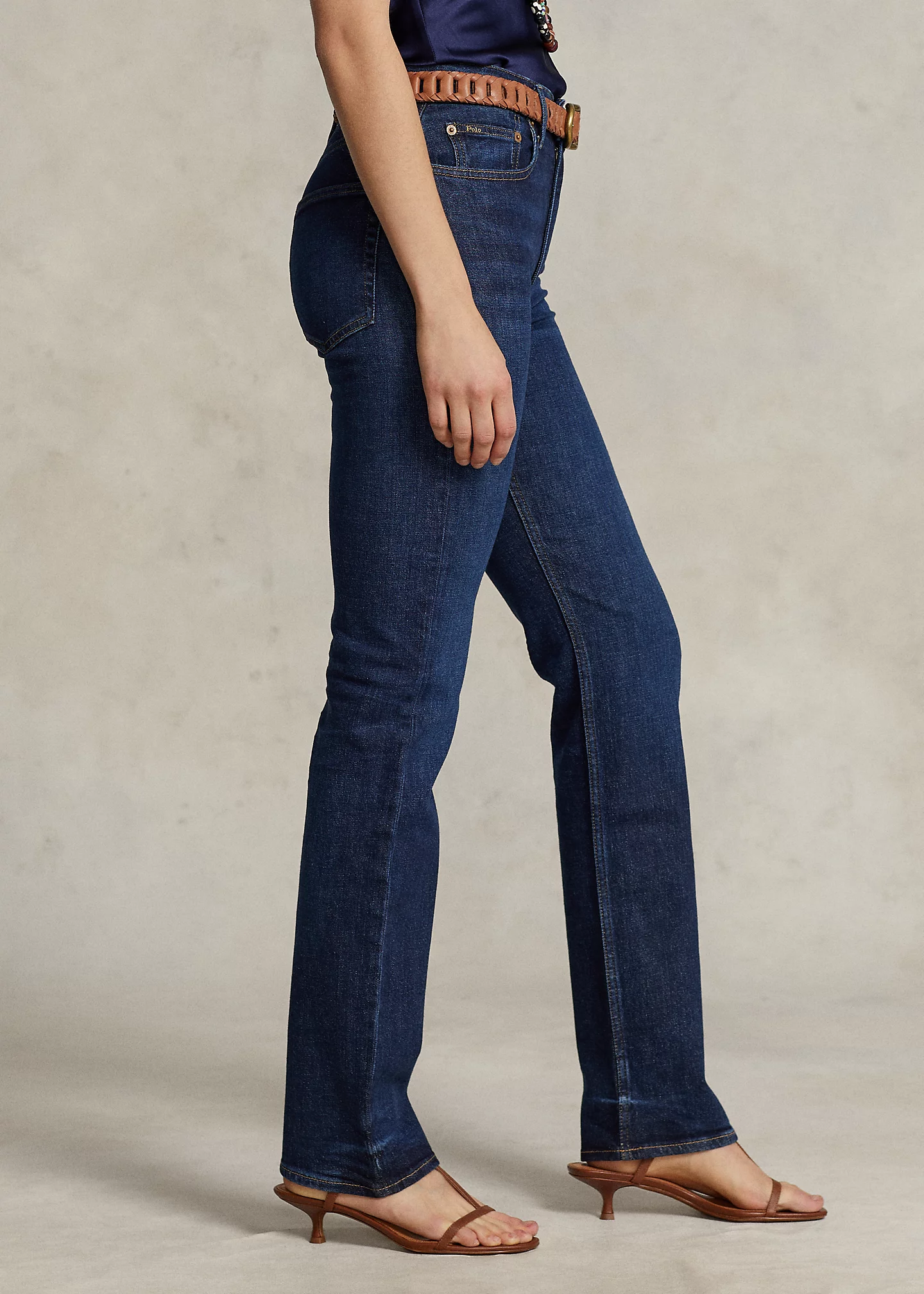 High-Rise Straight Jean