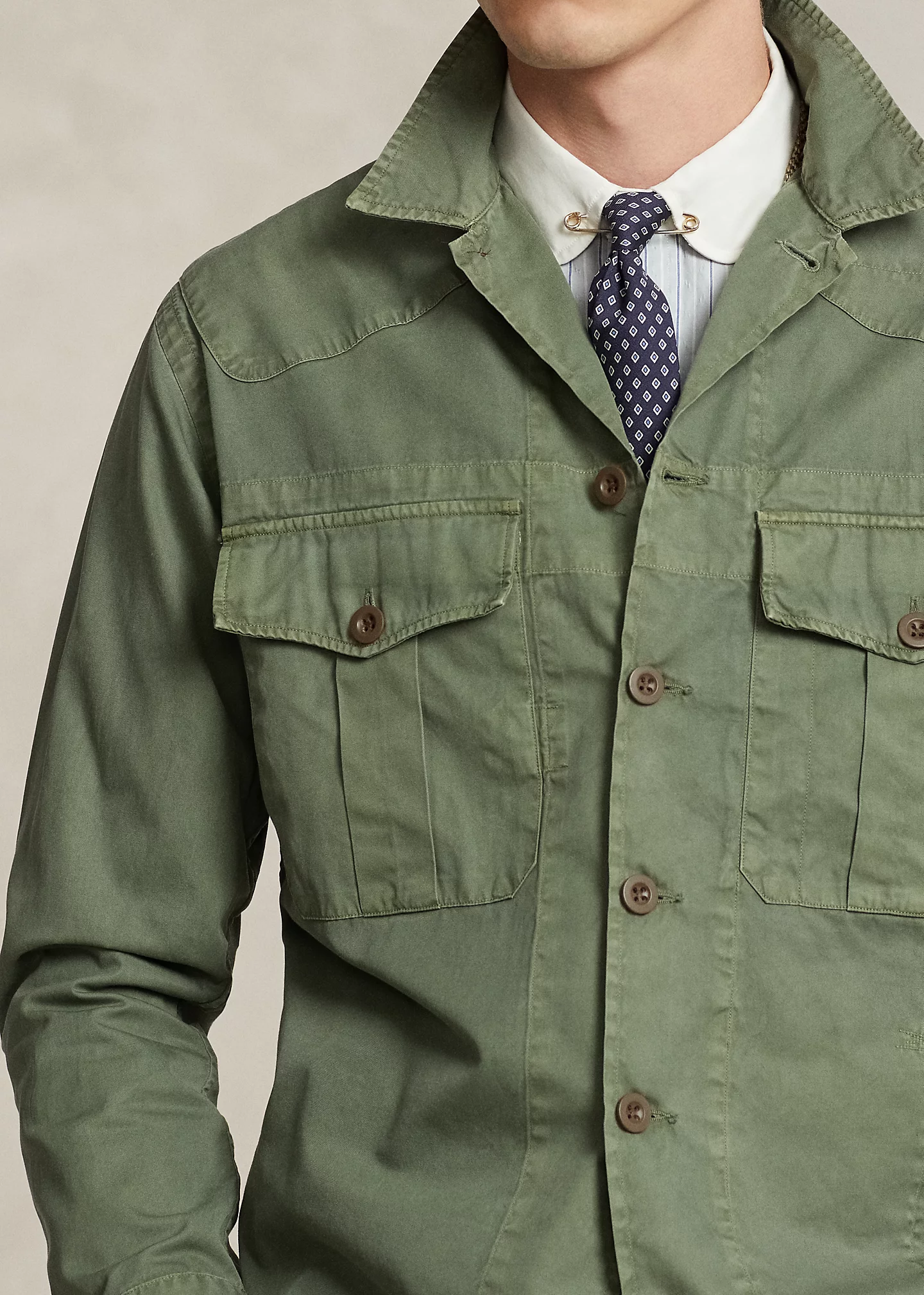 Classic Fit Twill Workshirt