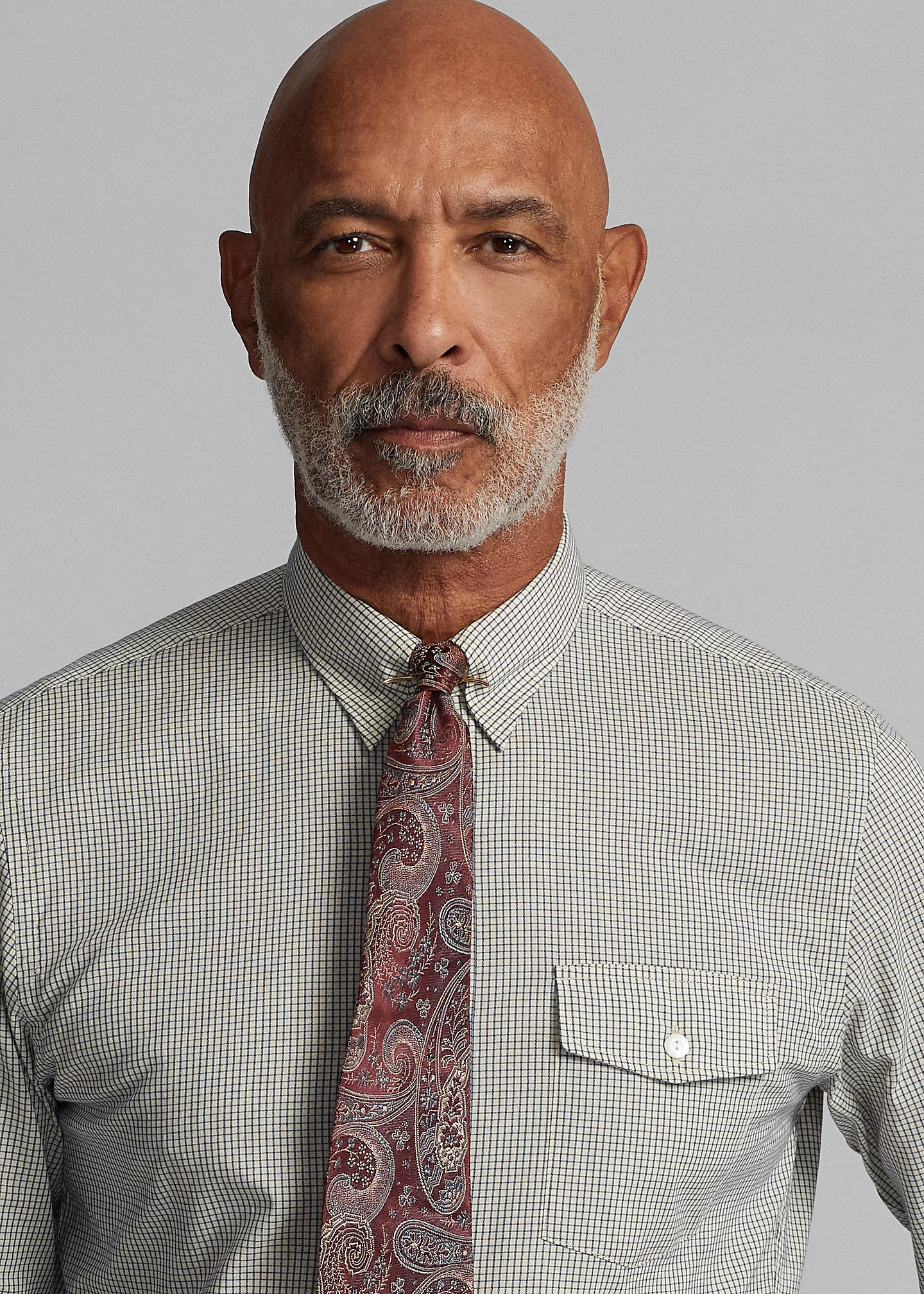 Slim Fit Checked Dobby Shirt