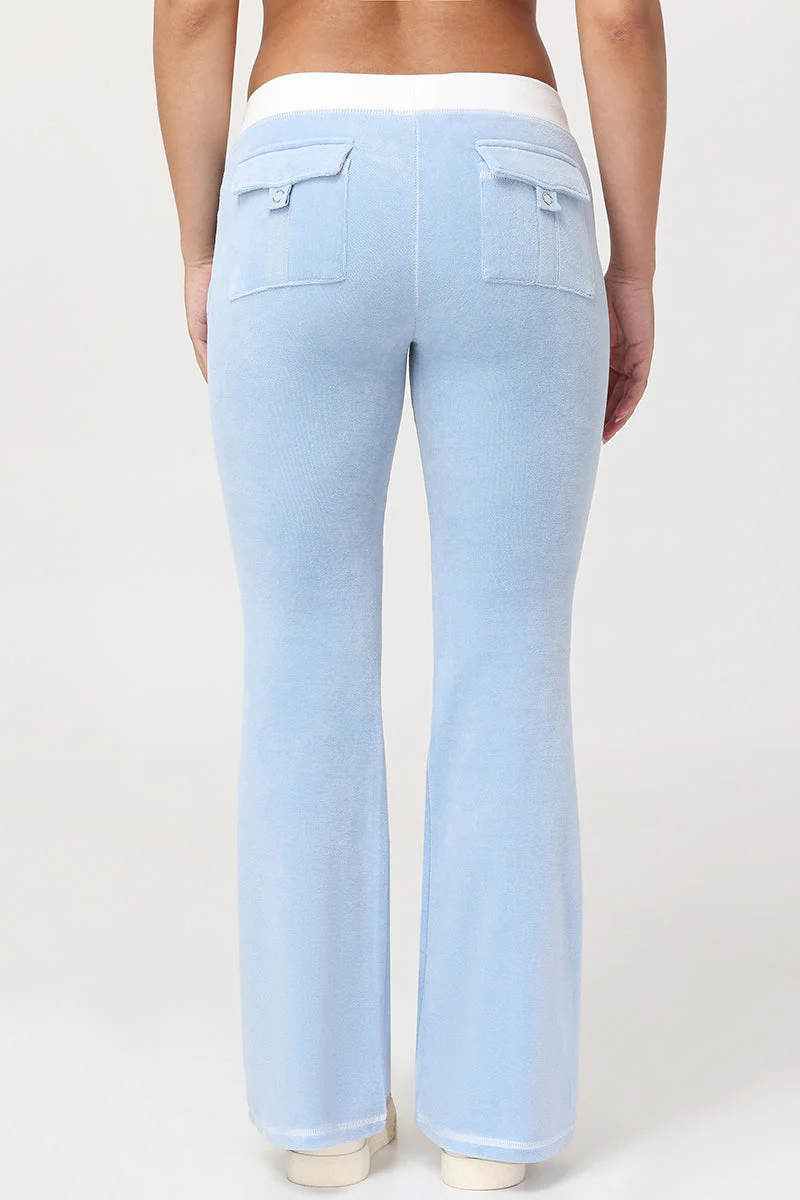 Sweetheart Cotton Velour Track Pants