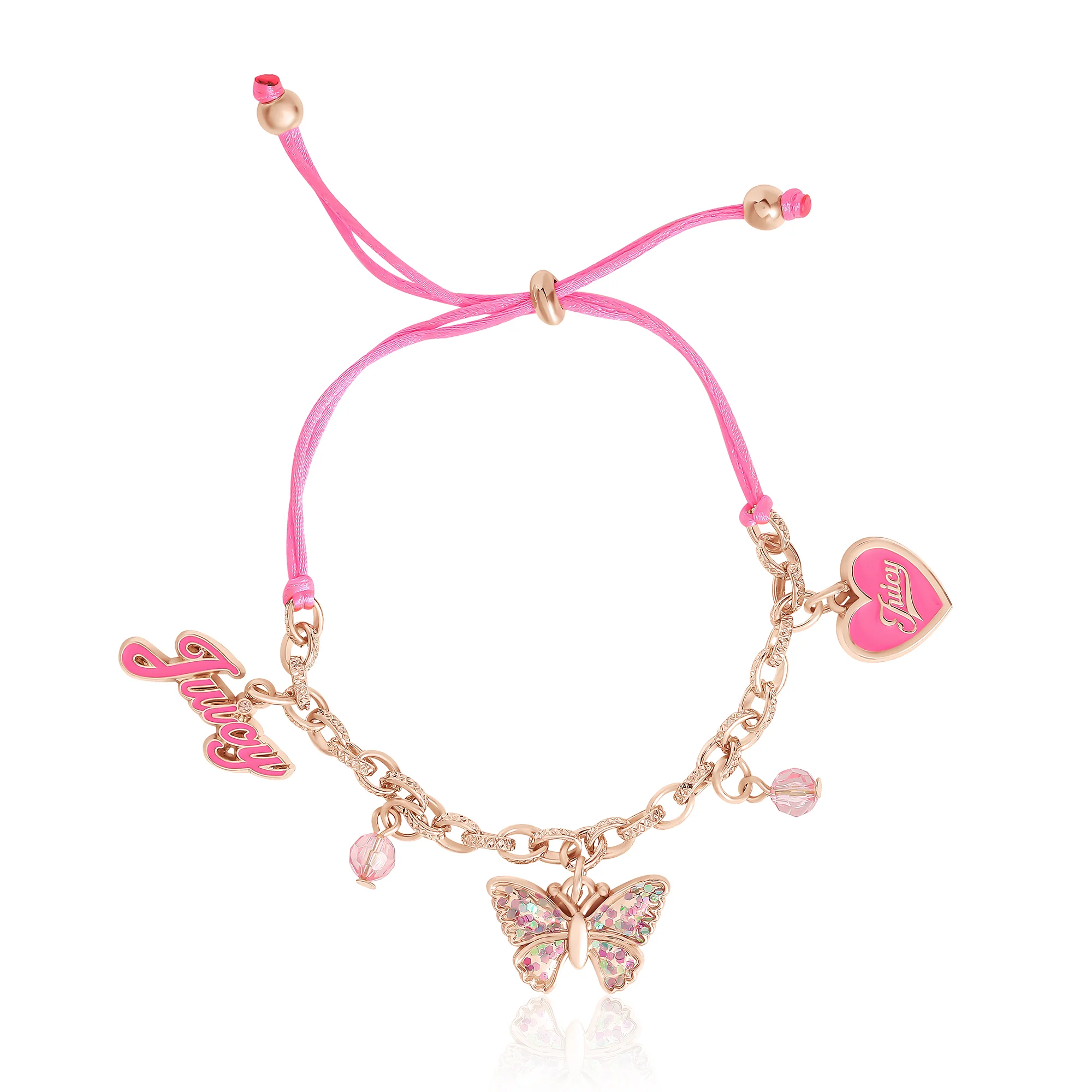 Pink Charm Bracelet
