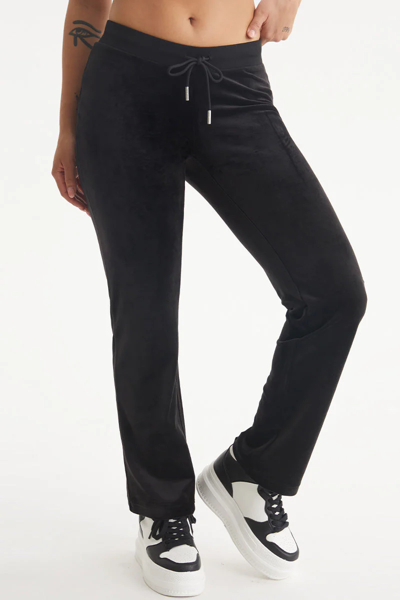 Taurus Customizable Big Bling Velour Track Pants