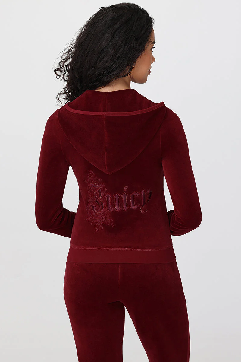 Monogram Heritage Cotton Velour Hoodie