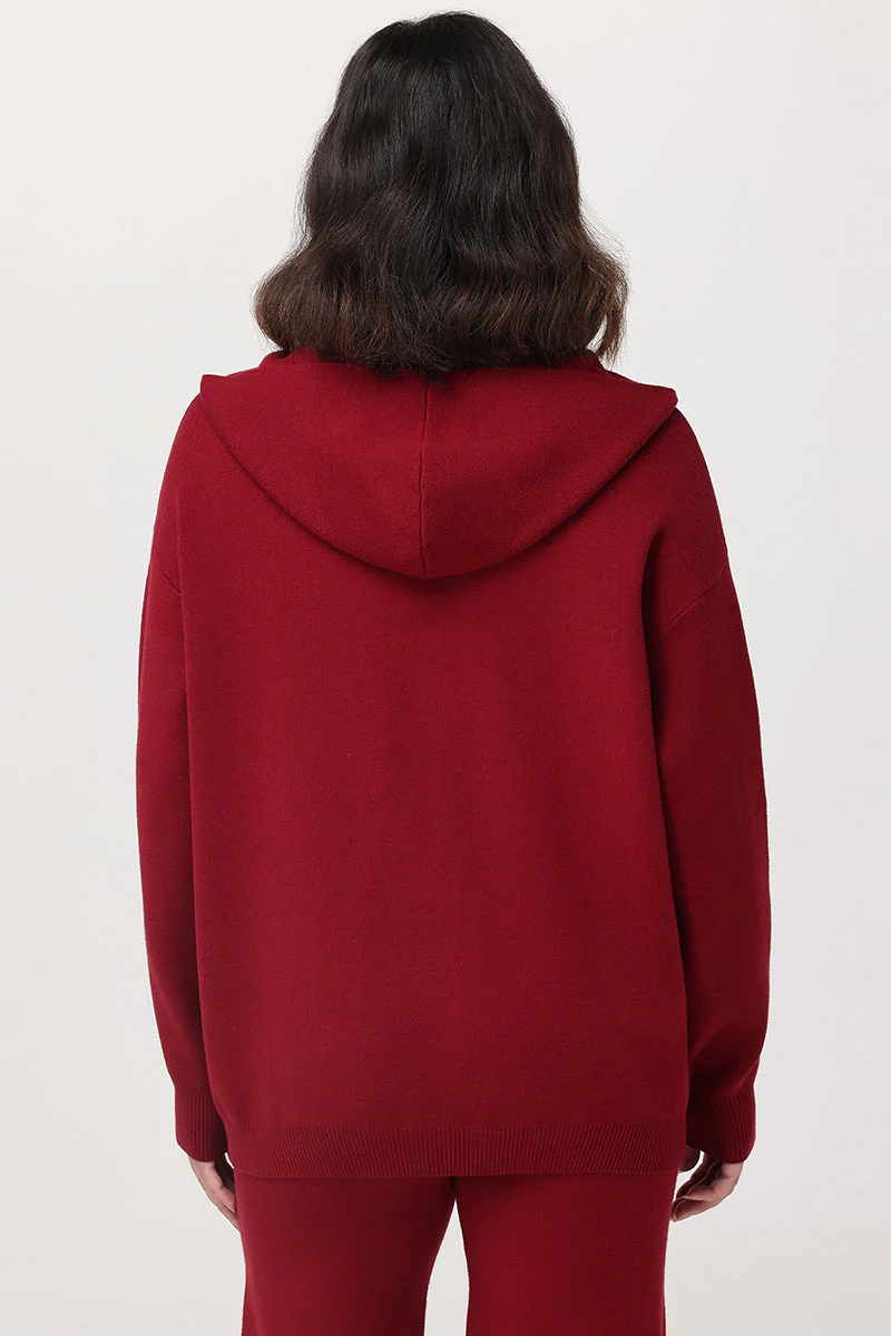 Embroidered Oversized Hoodie